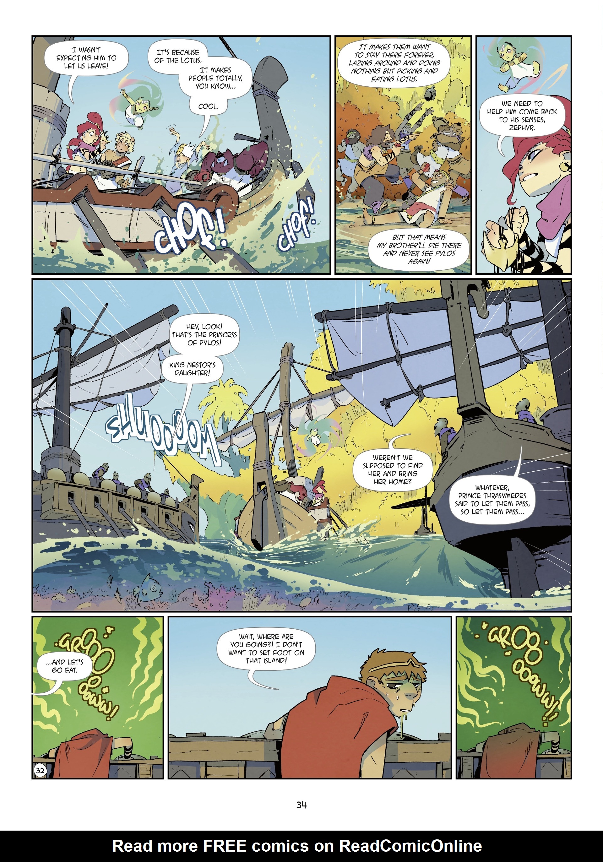 Read online Telemachus comic -  Issue #2 - 34