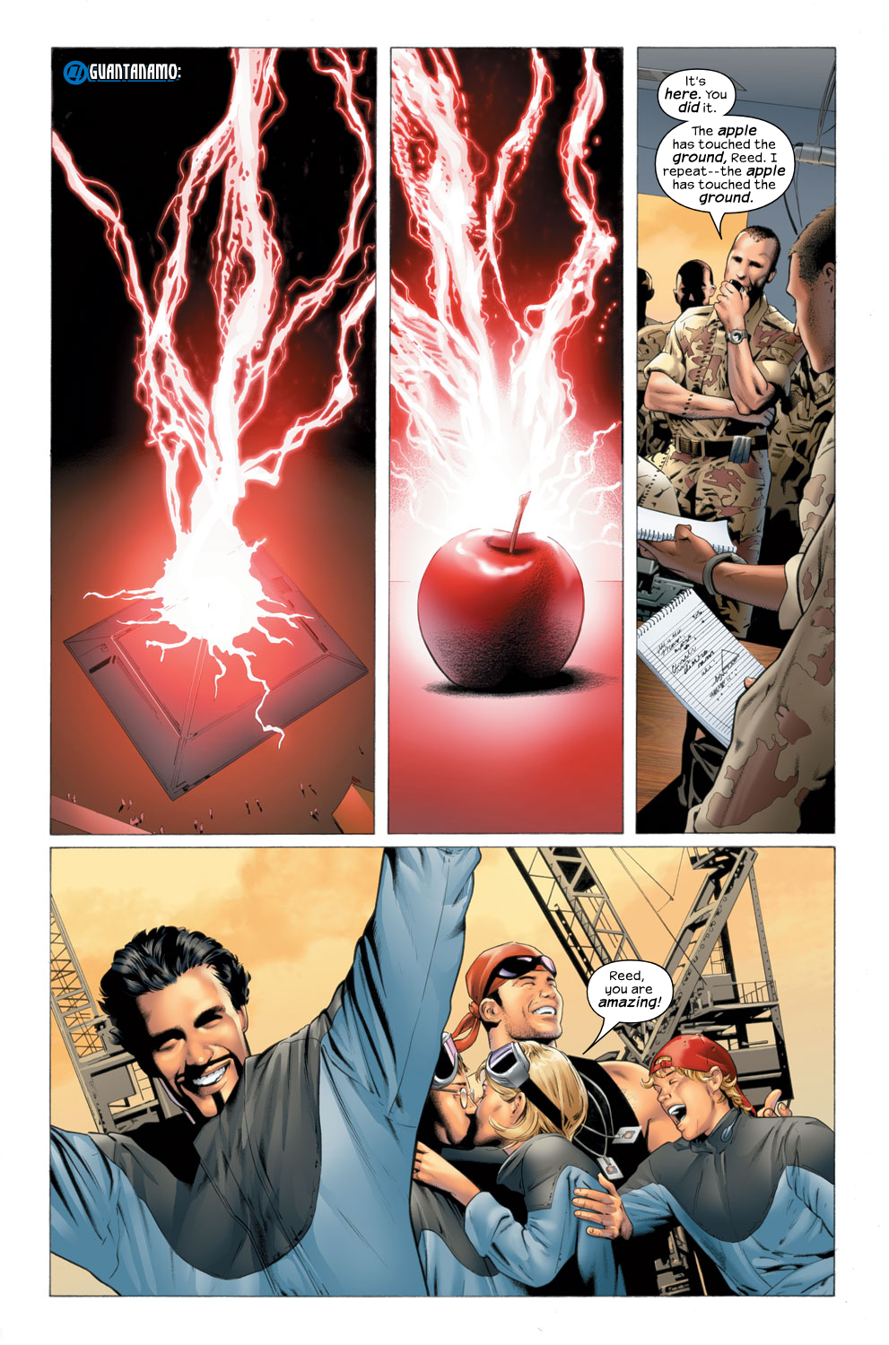 Read online Ultimate Fantastic Four (2004) comic -  Issue #28 - 4