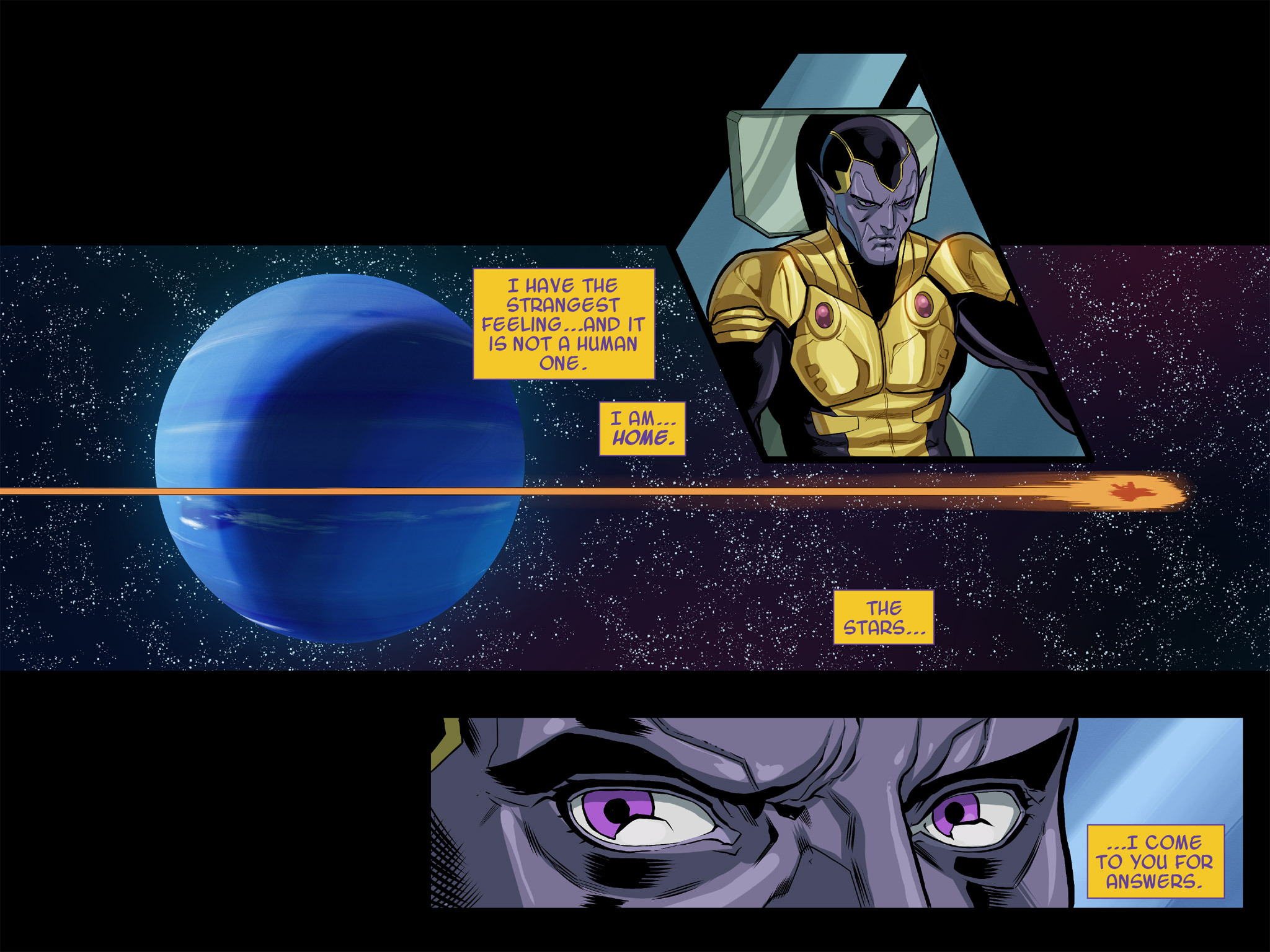 Read online Thanos: A God Up There Listening comic -  Issue # TPB - 47