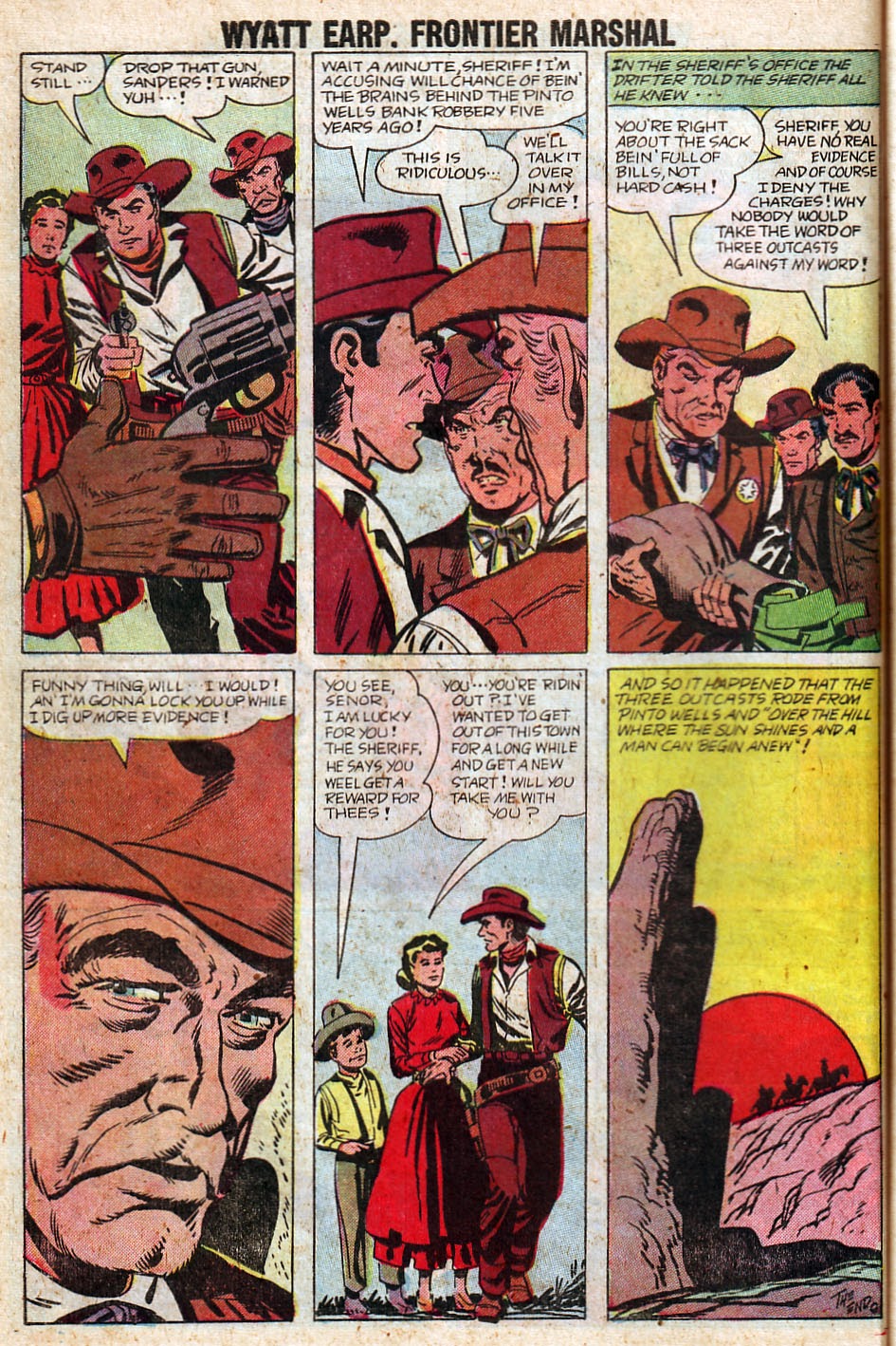Read online Wyatt Earp Frontier Marshal comic -  Issue #21 - 59