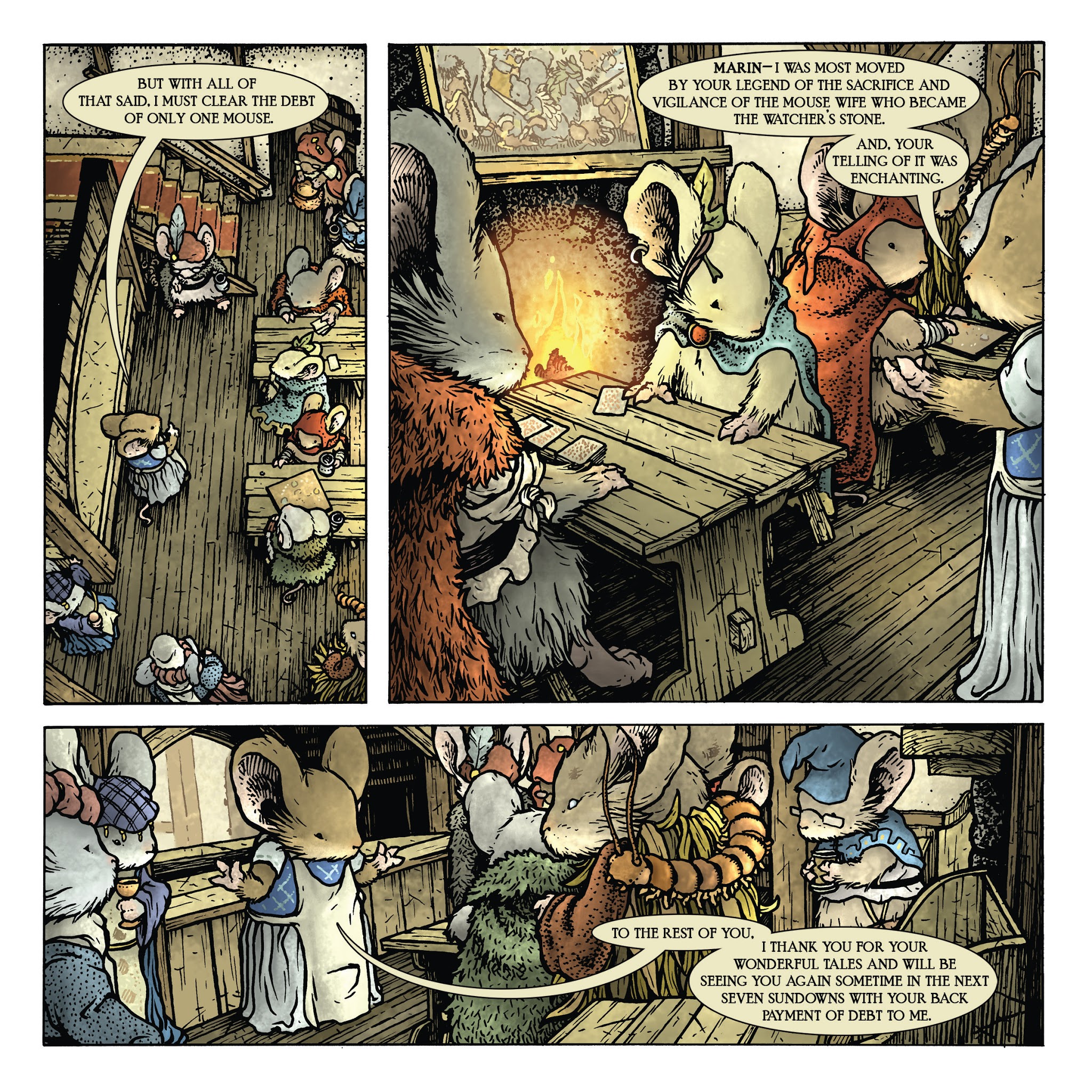 Read online Mouse Guard: Legends of the Guard Volume Three comic -  Issue # TPB - 107