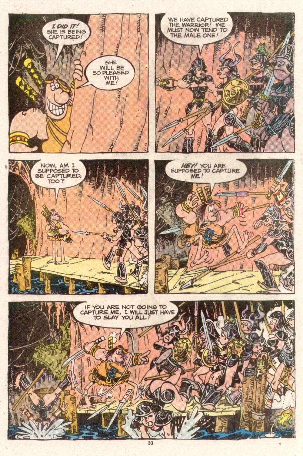 Read online Sergio Aragonés Groo the Wanderer comic -  Issue #50 - 33