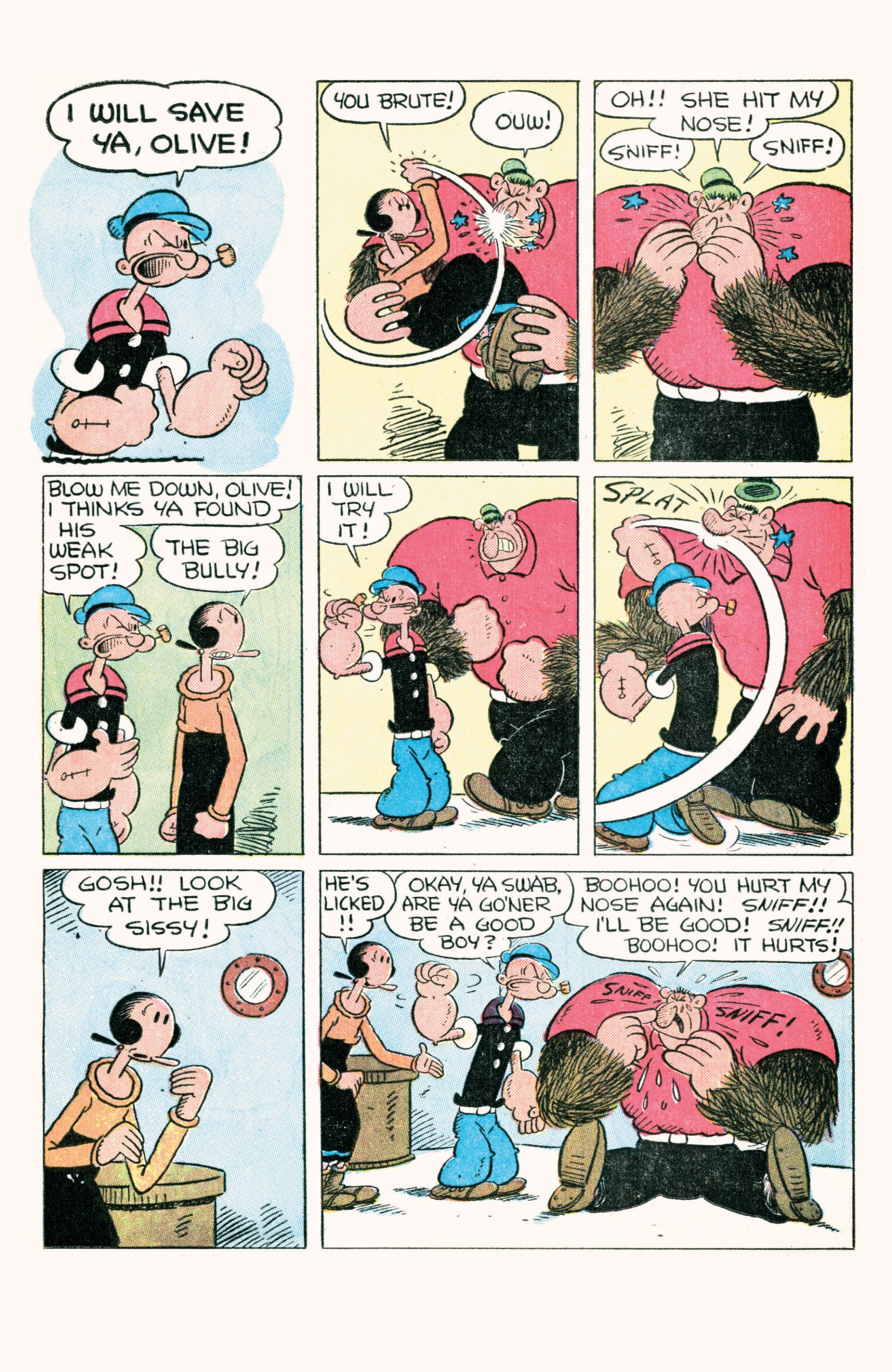 Read online Classic Popeye comic -  Issue #7 - 16