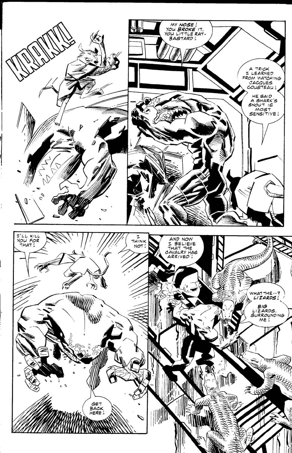 Teenage Mutant Ninja Turtles (1996) Issue #4 #4 - English 9