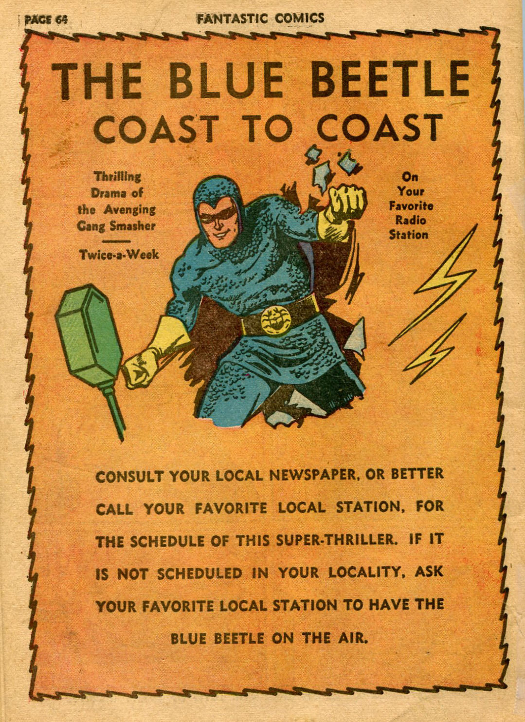 Read online Fantastic Comics comic -  Issue #21 - 62