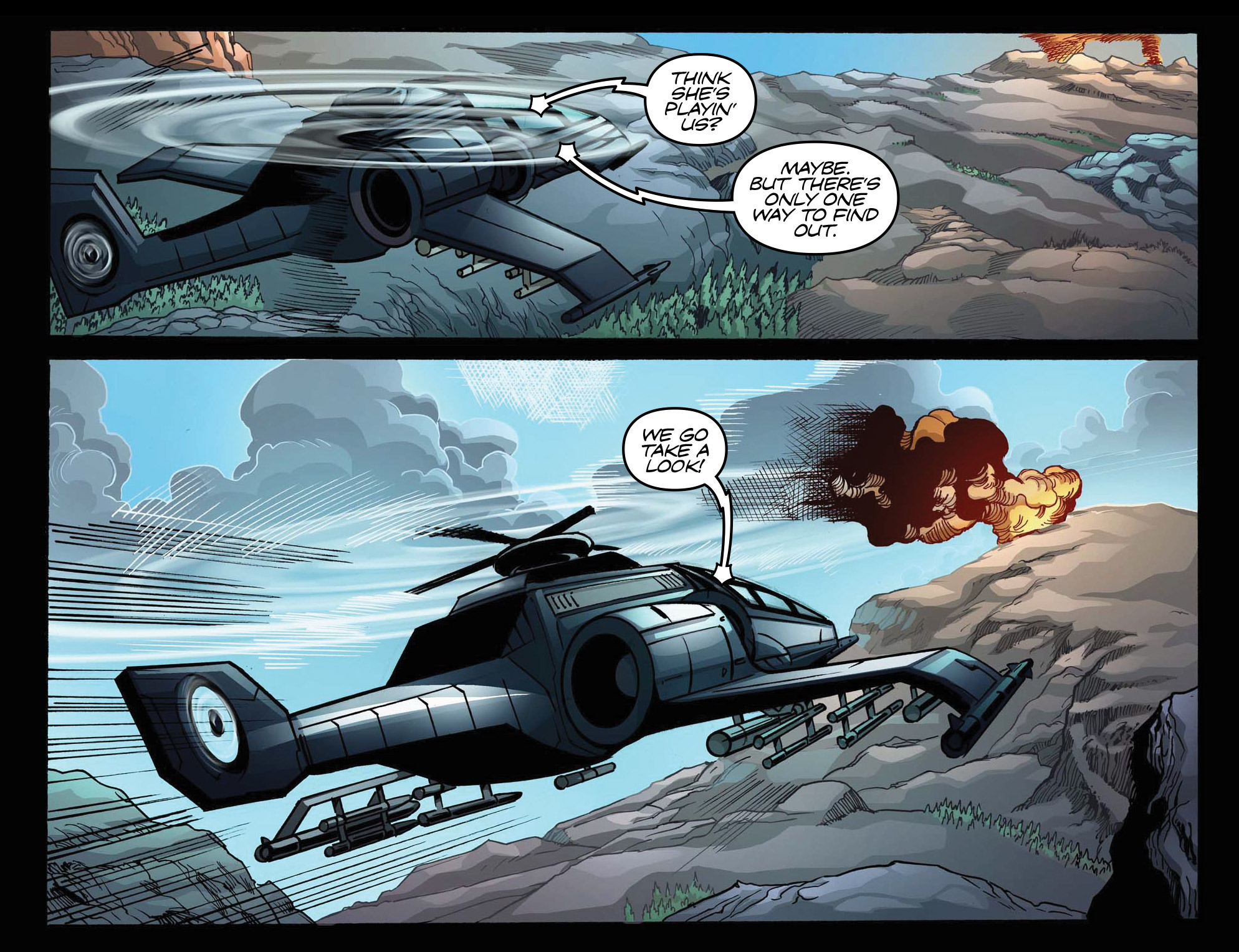 Read online Airwolf Airstrikes comic -  Issue #4 - 16