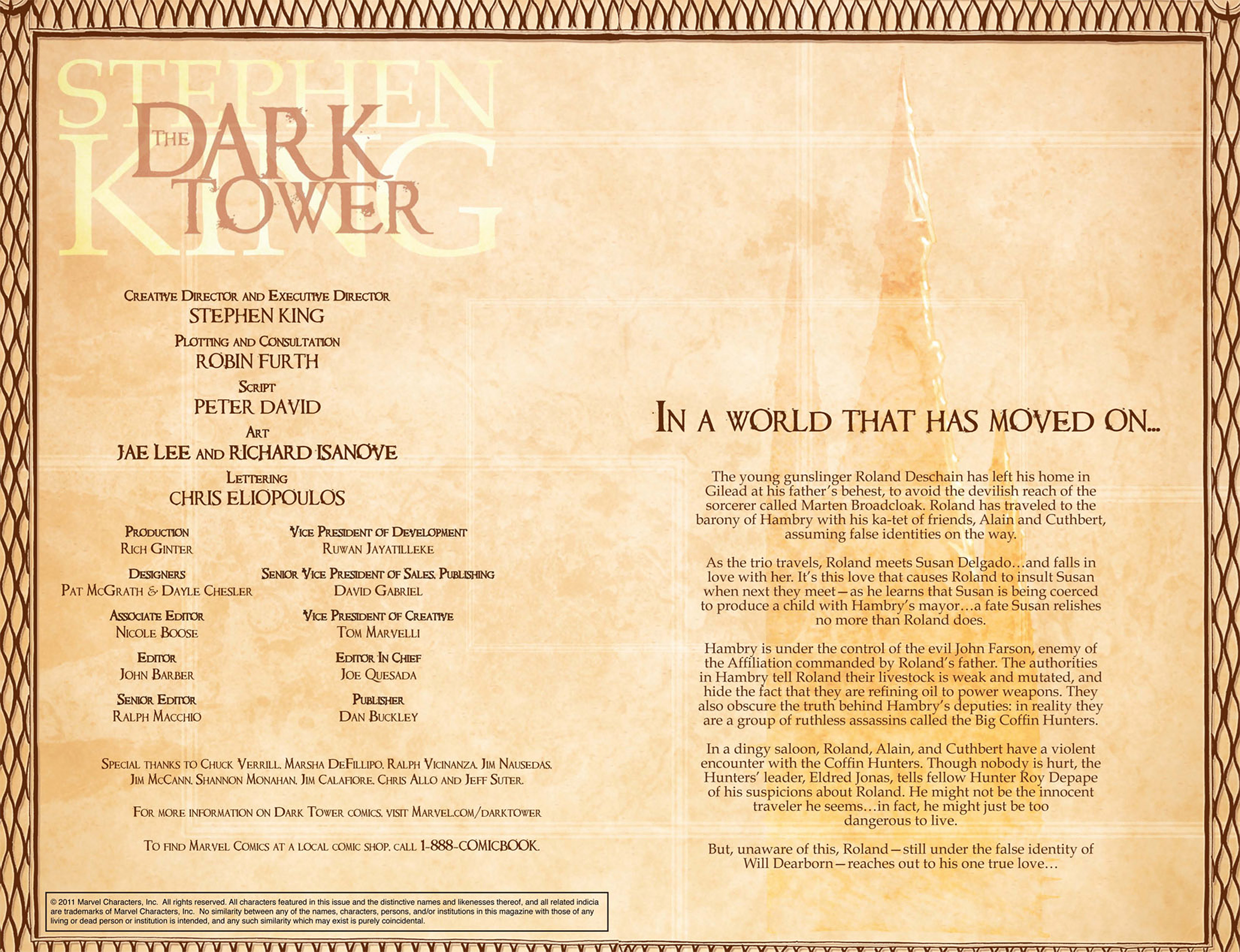 Read online Dark Tower: The Gunslinger Born comic -  Issue #4 - 2