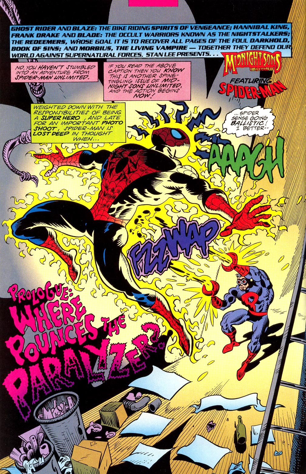 Read online Midnight Sons Unlimited comic -  Issue #3 - 3