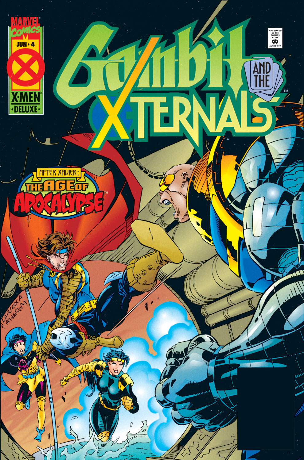 Read online Gambit and the X-Ternals comic -  Issue #4 - 1