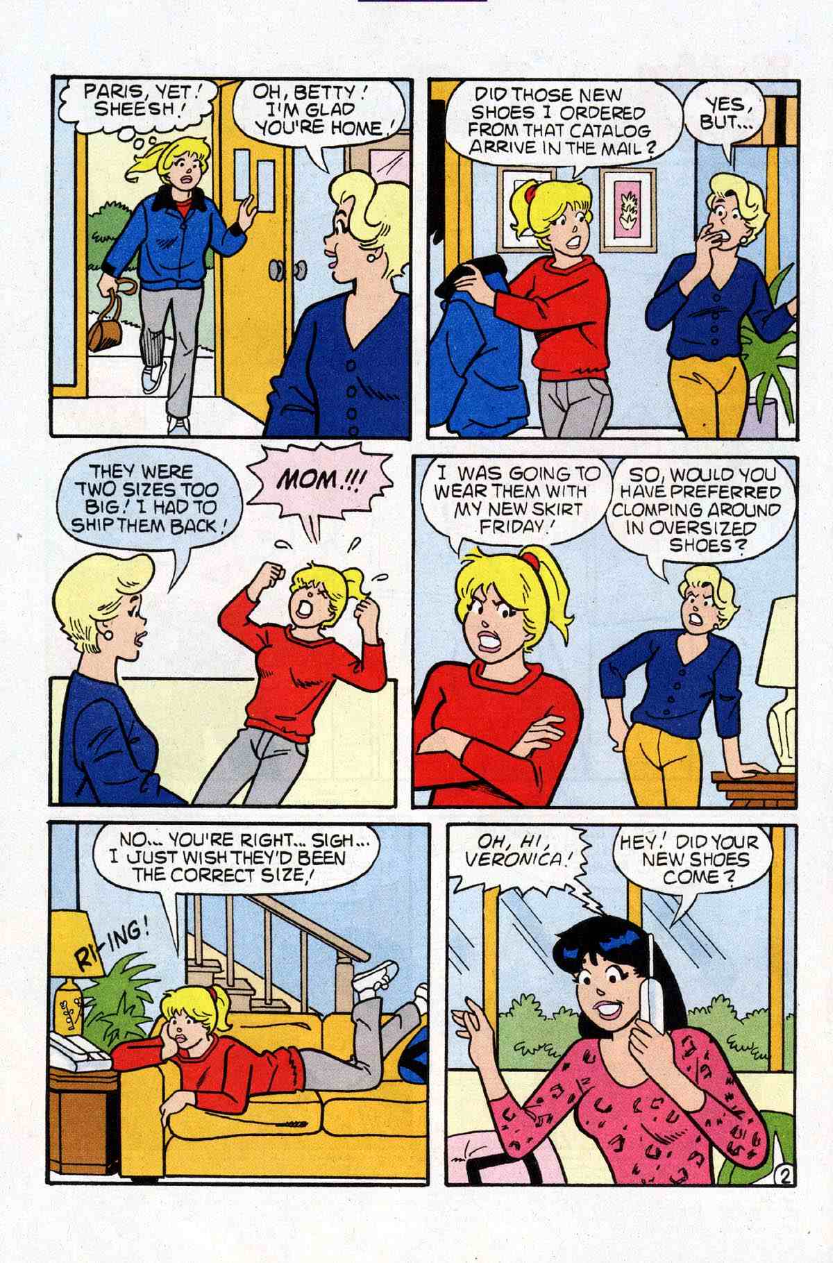 Read online Archie's Girls Betty and Veronica comic -  Issue #184 - 3
