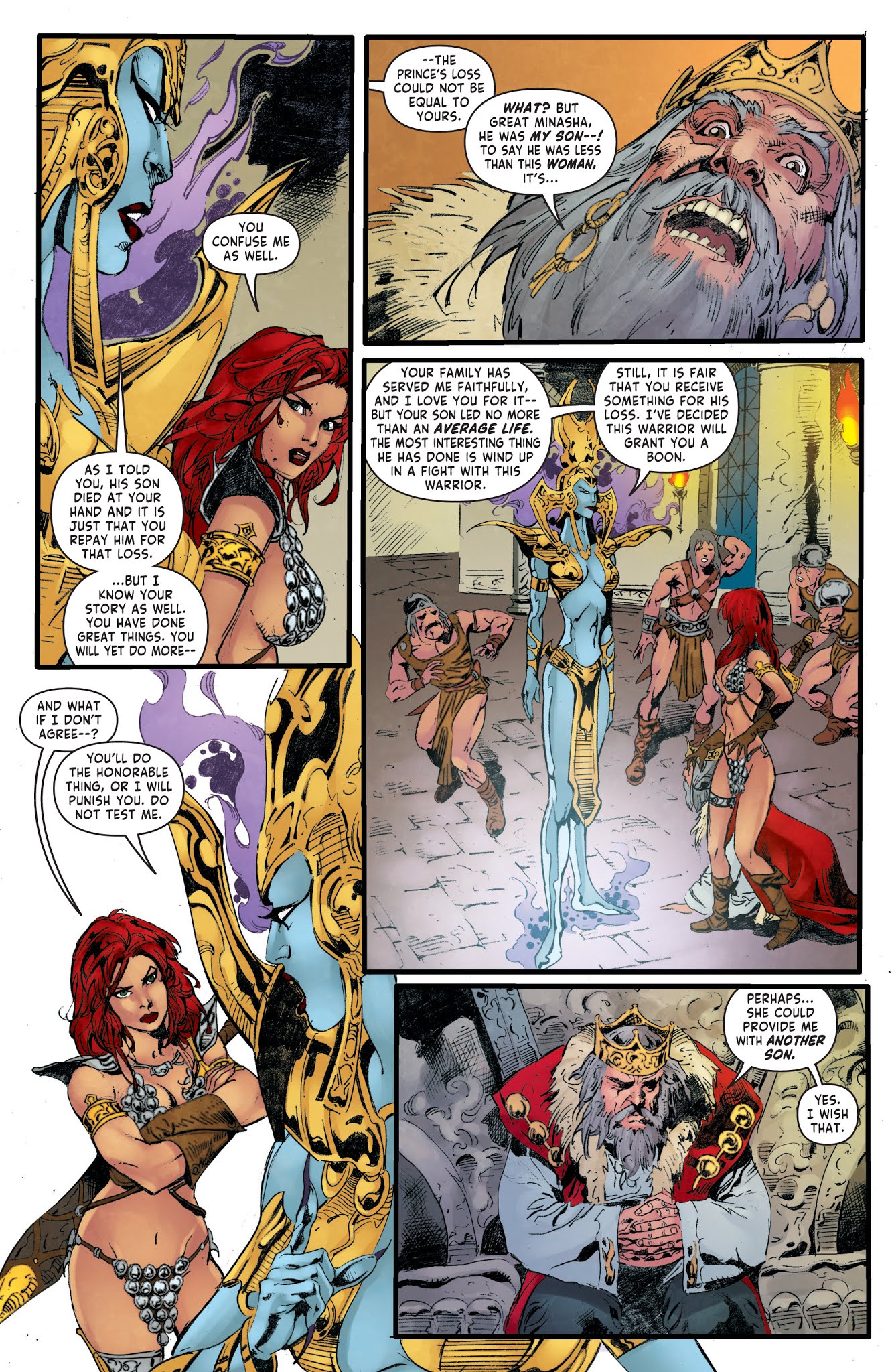 Read online Red Sonja Vol. 4 comic -  Issue #23 - 12