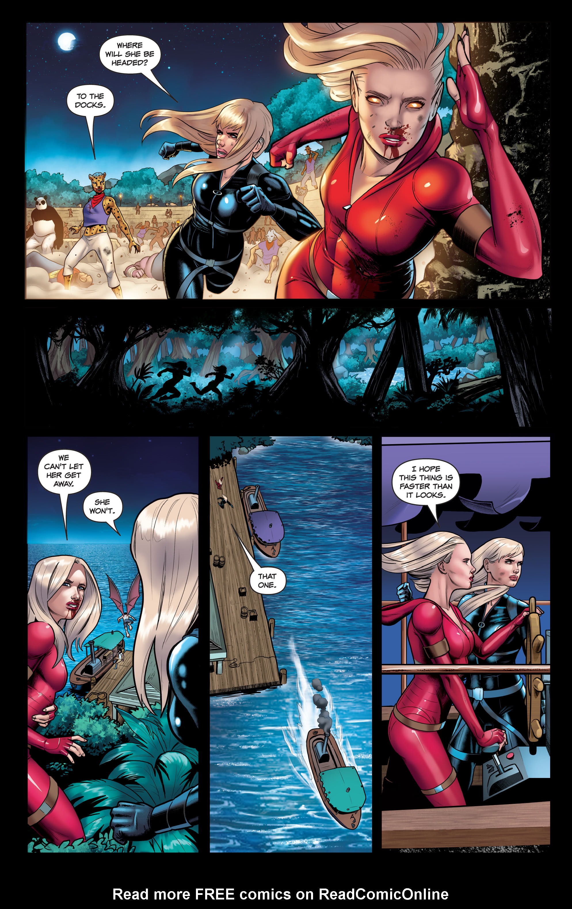 Read online Red Agent: Island of Dr Moreau comic -  Issue #5 - 18