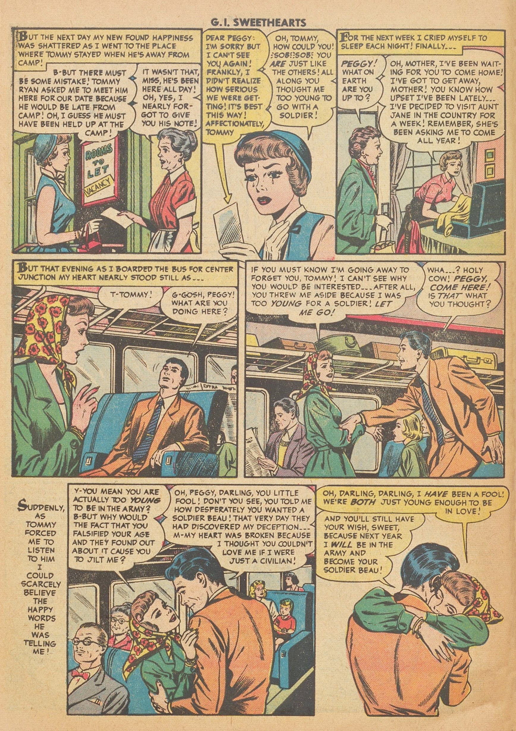 Read online G.I. Sweethearts comic -  Issue #44 - 32