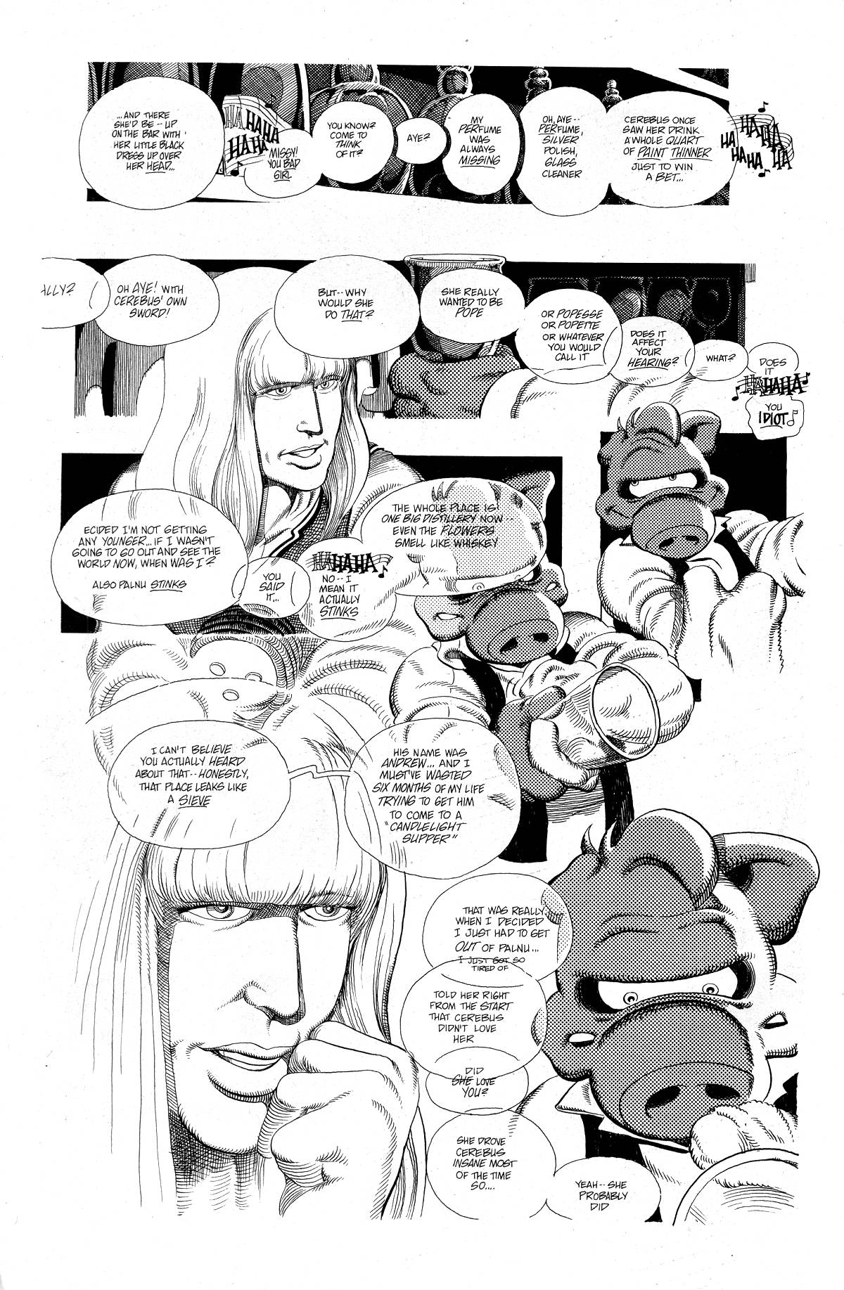 Read online Cerebus comic -  Issue #230 - 10