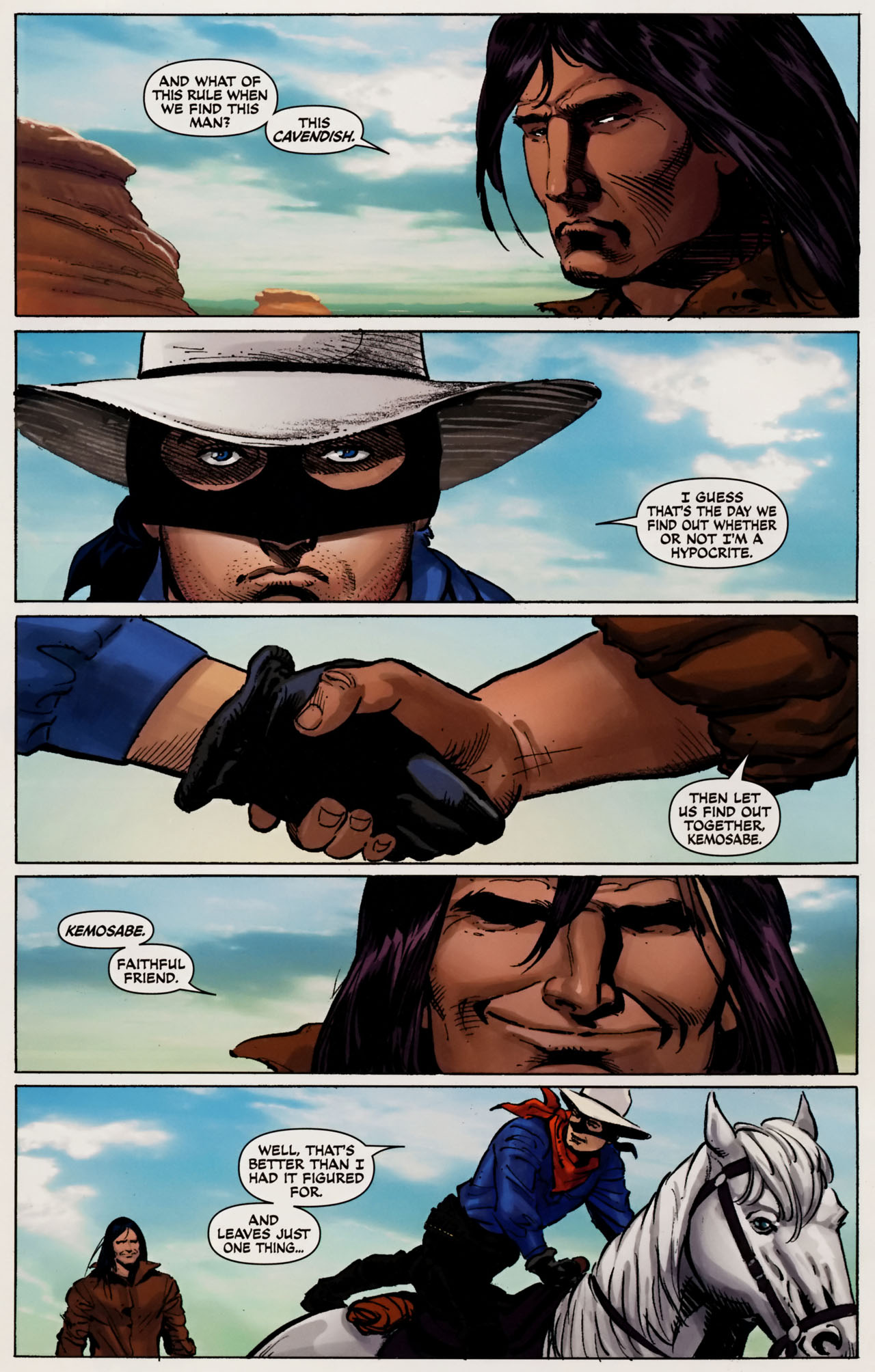Read online The Lone Ranger (2006) comic -  Issue #6 - 26