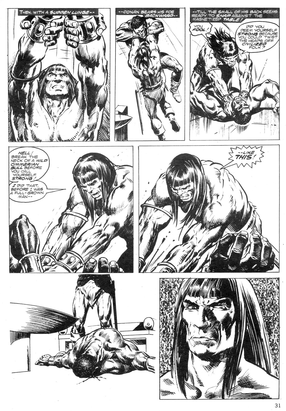 Read online The Savage Sword Of Conan comic -  Issue #14 - 31