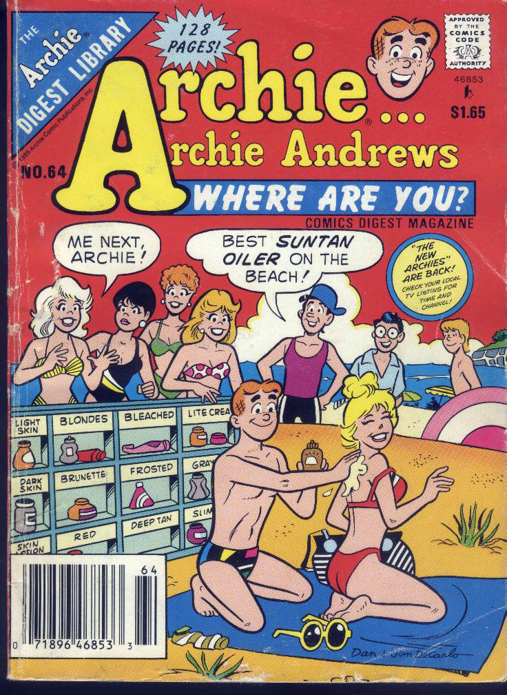 Archie...Archie Andrews, Where Are You? Digest Magazine issue 64 - Page 1