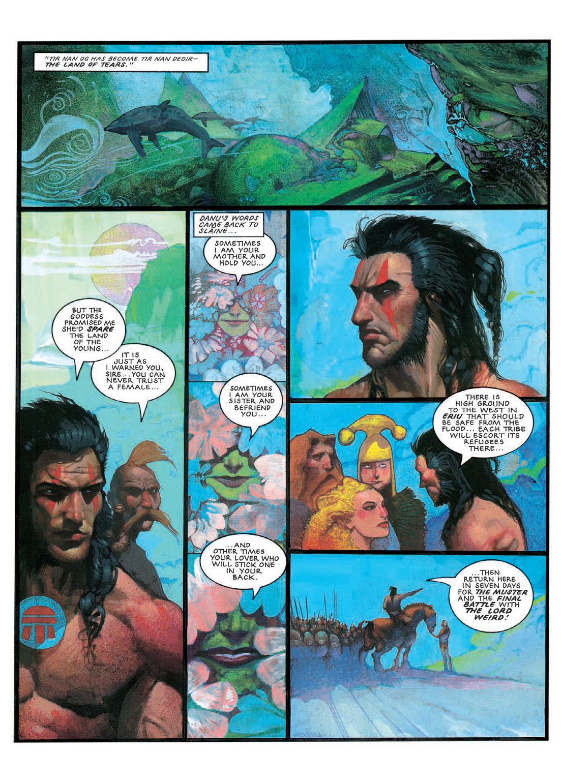 Read online Sláine comic -  Issue # TPB 4 - 148