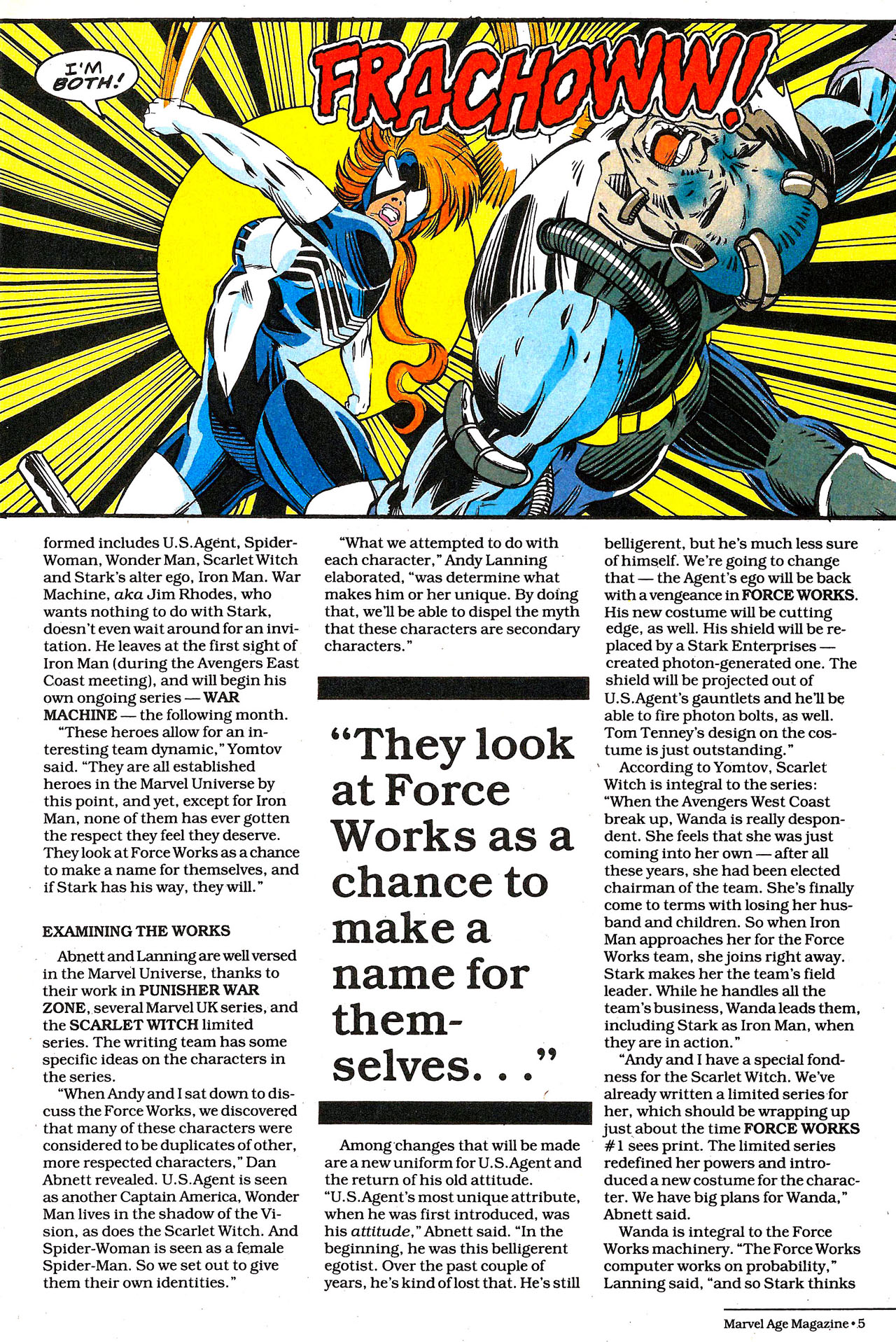 Read online Marvel Age comic -  Issue #132 - 6