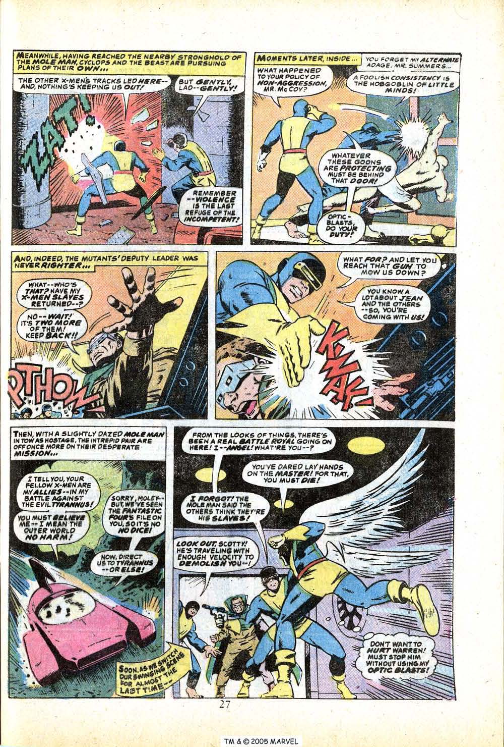 Read online Uncanny X-Men (1963) comic -  Issue #82 - 29