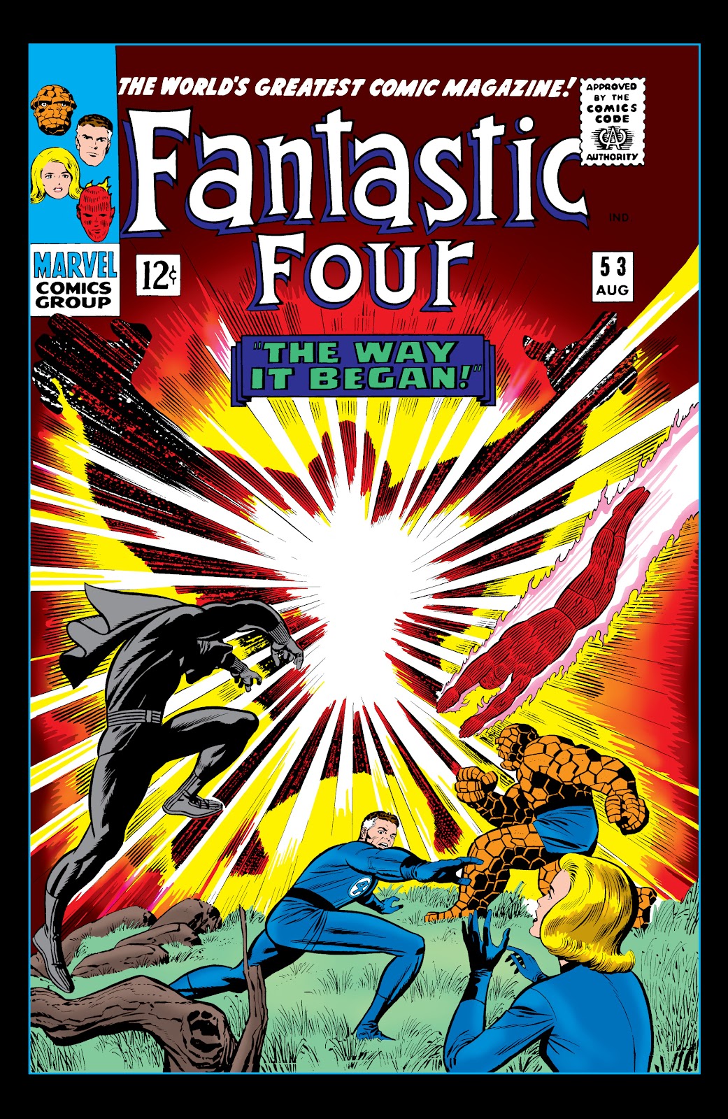 Read online Fantastic Four Epic Collection: The Mystery of the Black Panther comic -  Issue # TPB (Part 1) - 26