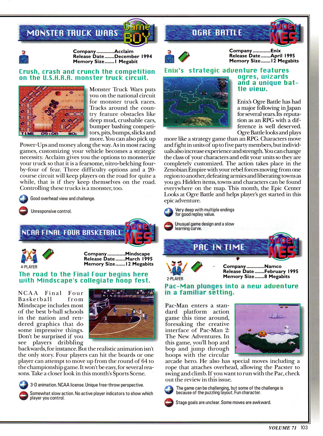 Read online Nintendo Power comic -  Issue #71 - 110