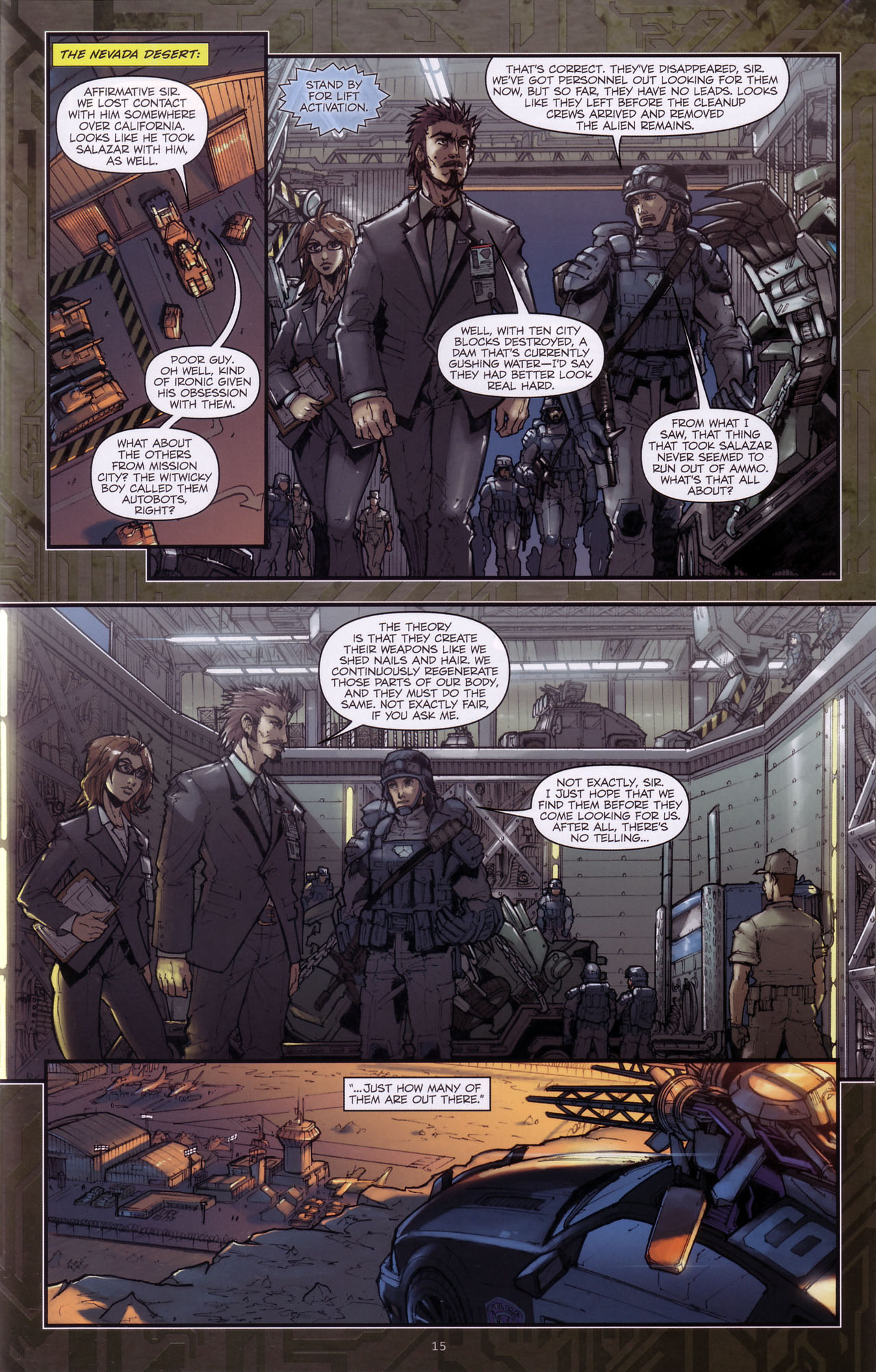 Read online Transformers: The Reign of Starscream comic -  Issue #3 - 16