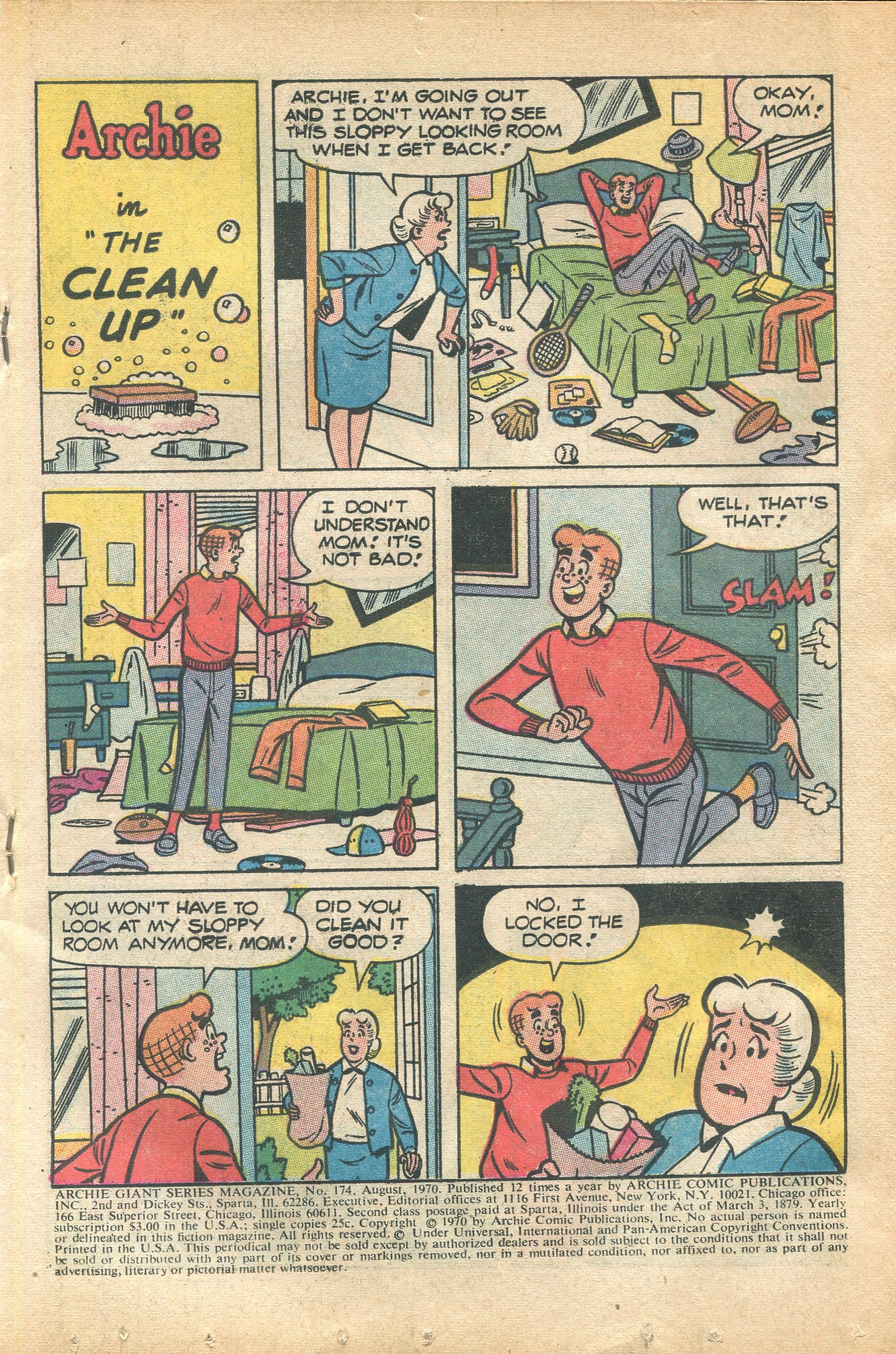 Read online Archie Giant Series Magazine comic -  Issue #174 - 3
