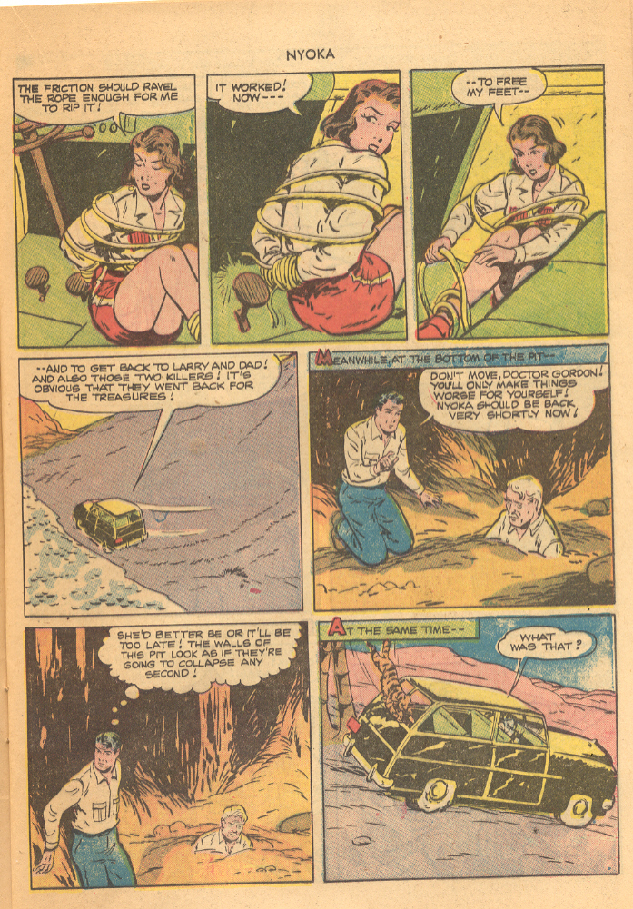 Read online Nyoka the Jungle Girl (1945) comic -  Issue #54 - 17
