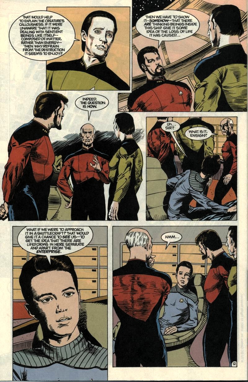 Read online Star Trek: The Next Generation (1989) comic -  Issue #12 - 13