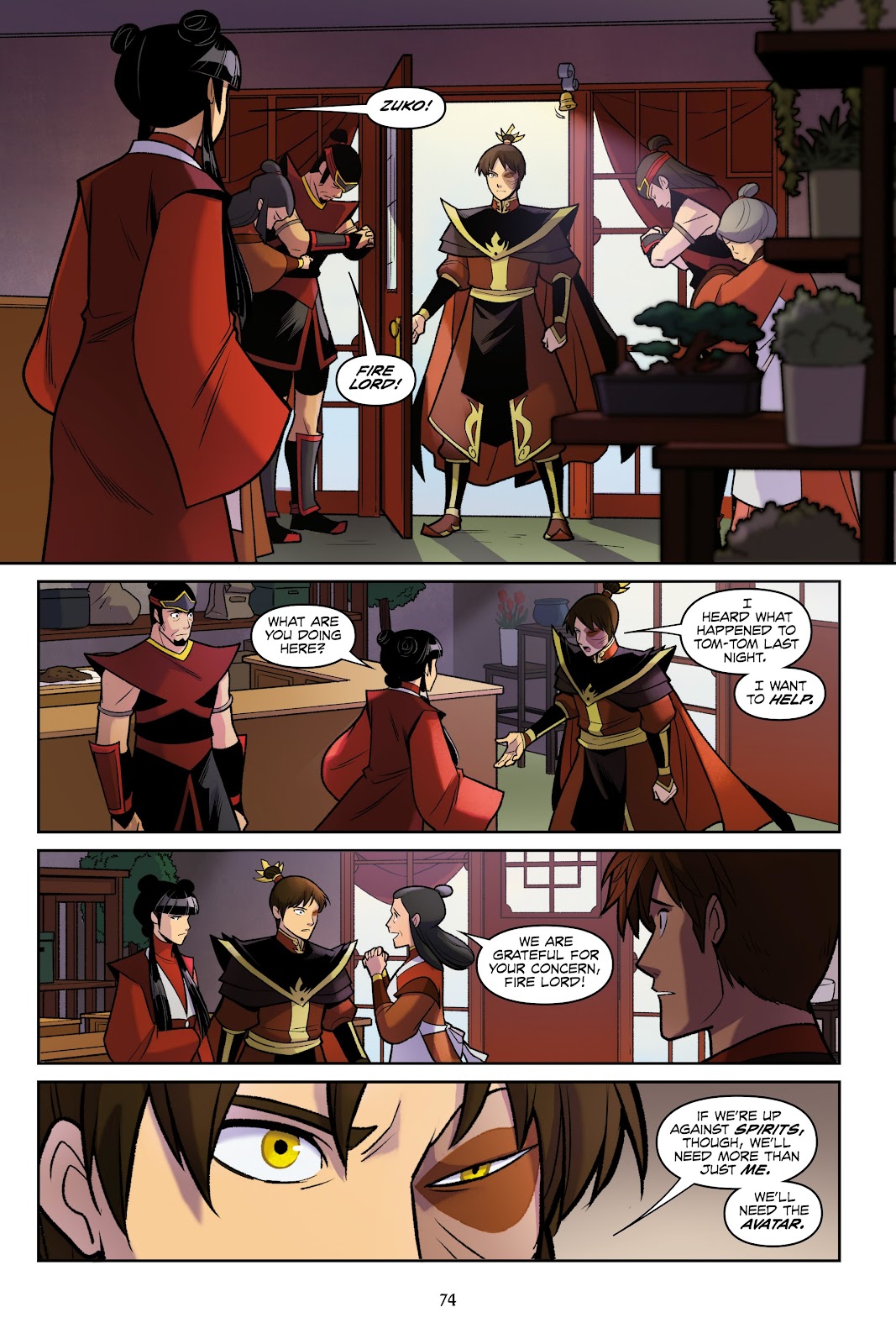 Nickelodeon Avatar: The Last Airbender - Smoke and Shadow issue Omnibus (Part 1) - Page 75