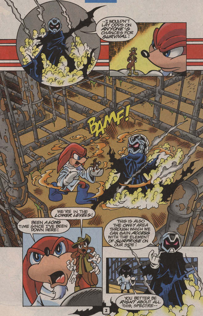 Read online Knuckles the Echidna comic -  Issue #24 - 5