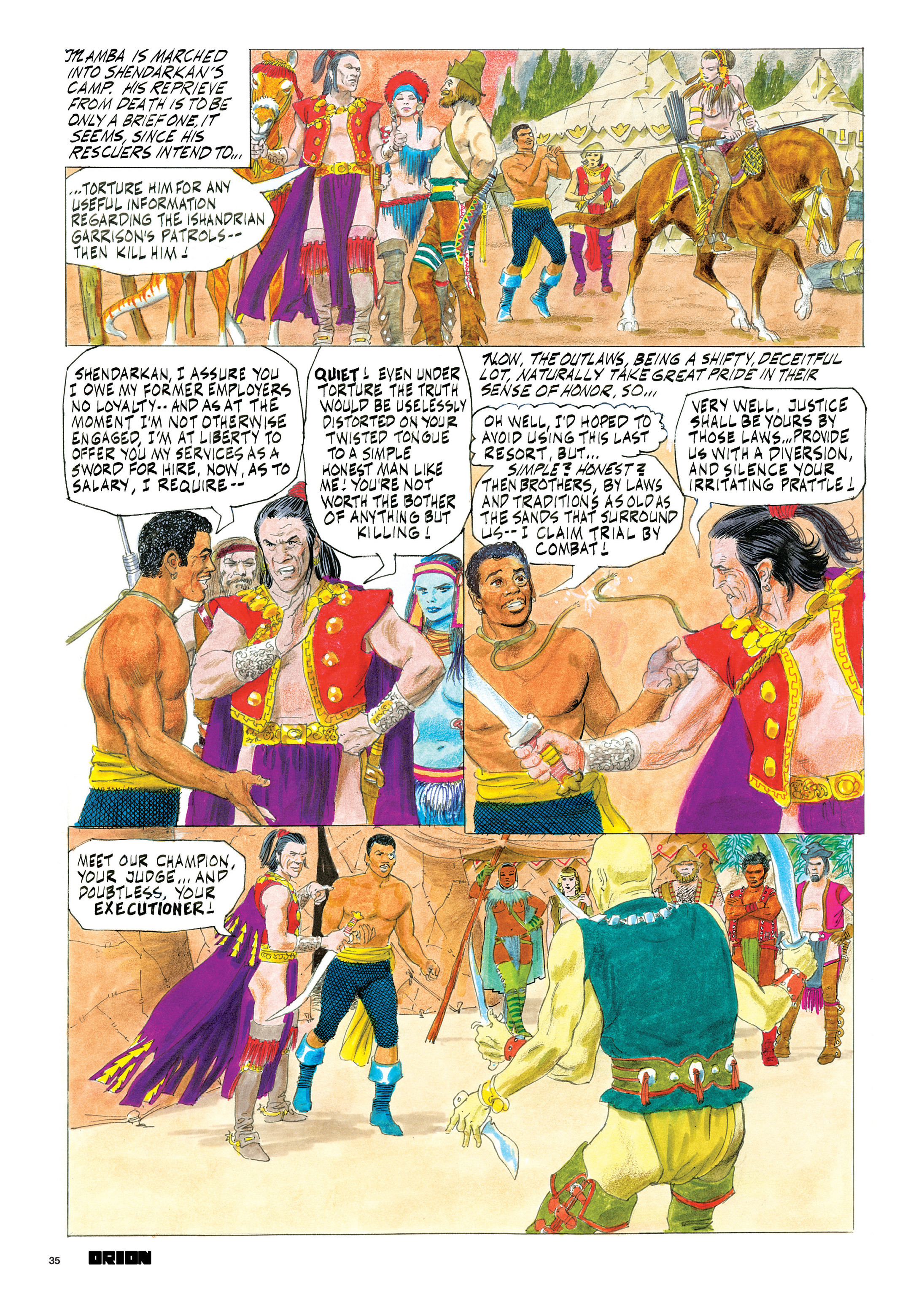Read online Orion and Edge of Chaos comic -  Issue # TPB - 36
