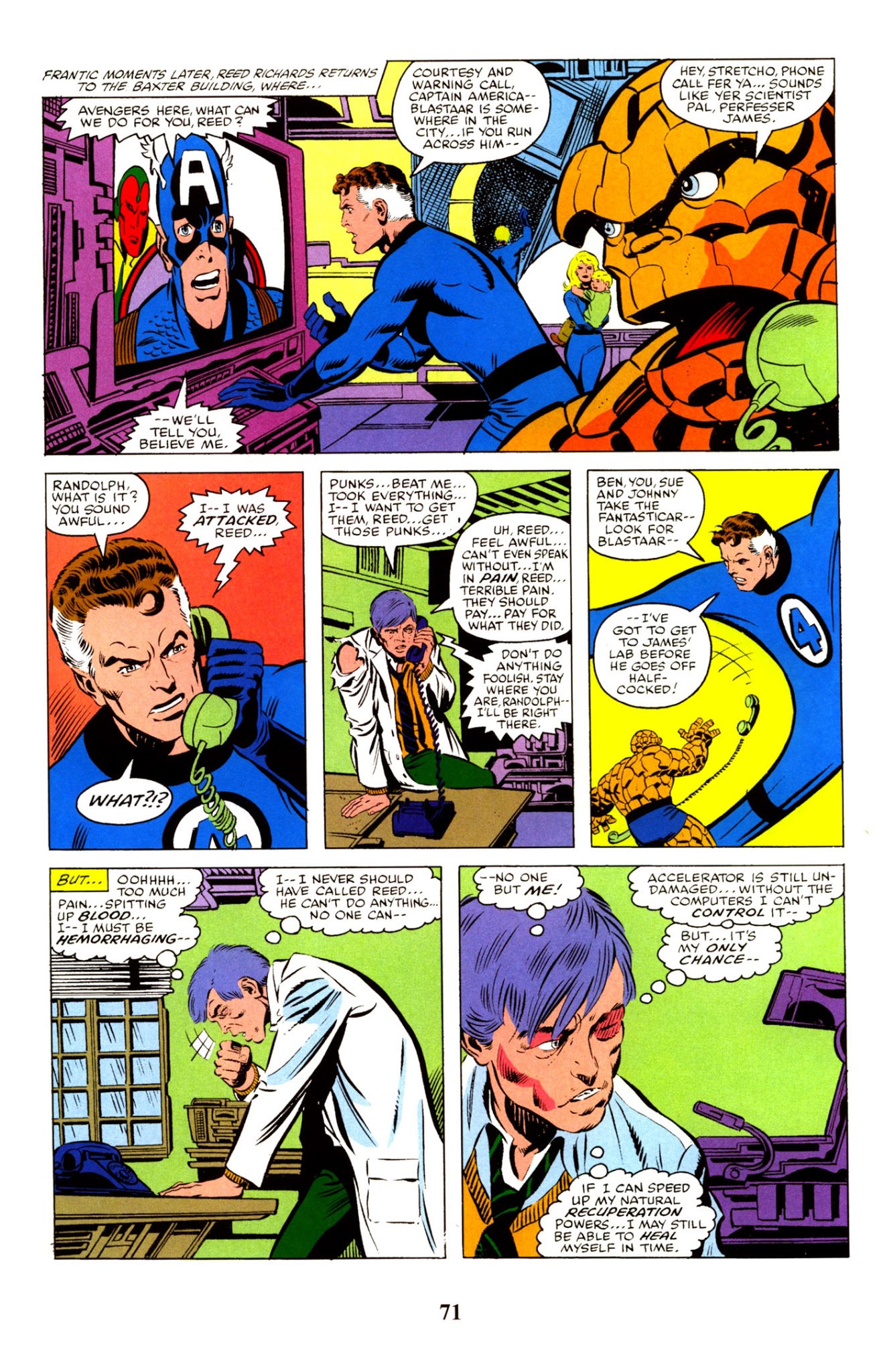 Read online Fantastic Four Visionaries: John Byrne comic -  Issue # TPB 0 - 72