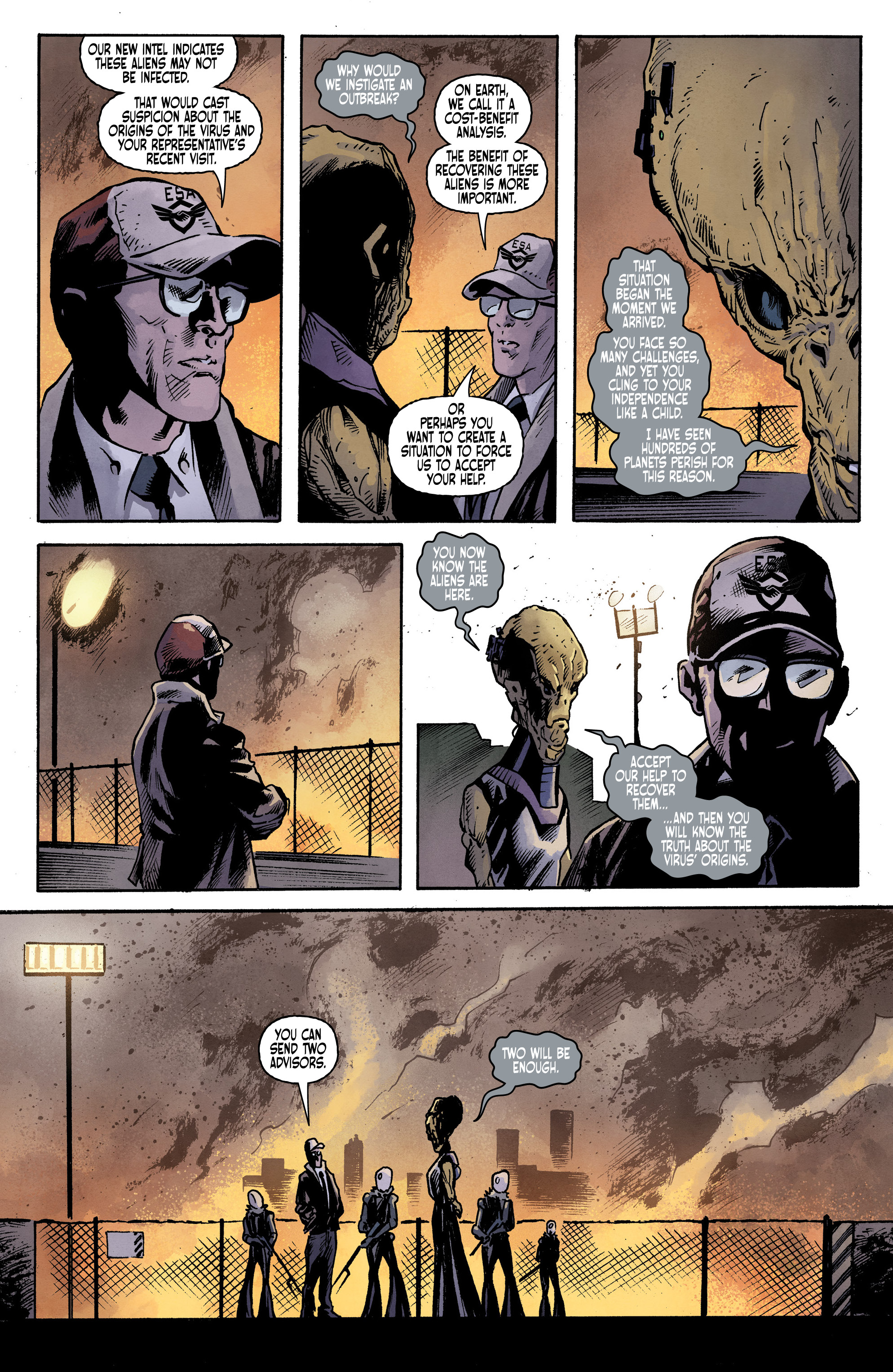 Read online Port of Earth comic -  Issue #12 - 19