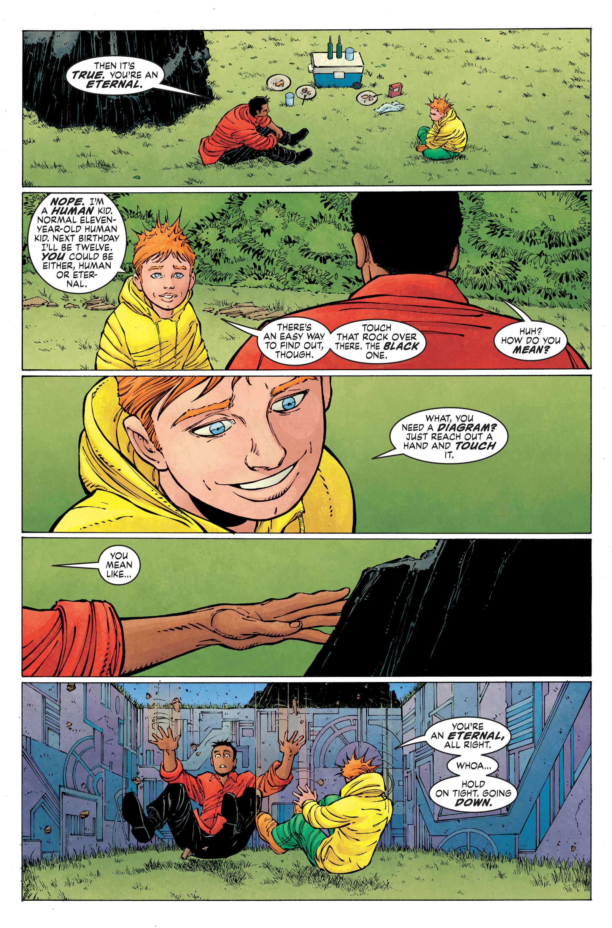 Read online Eternals (2006) comic -  Issue #4 - 7
