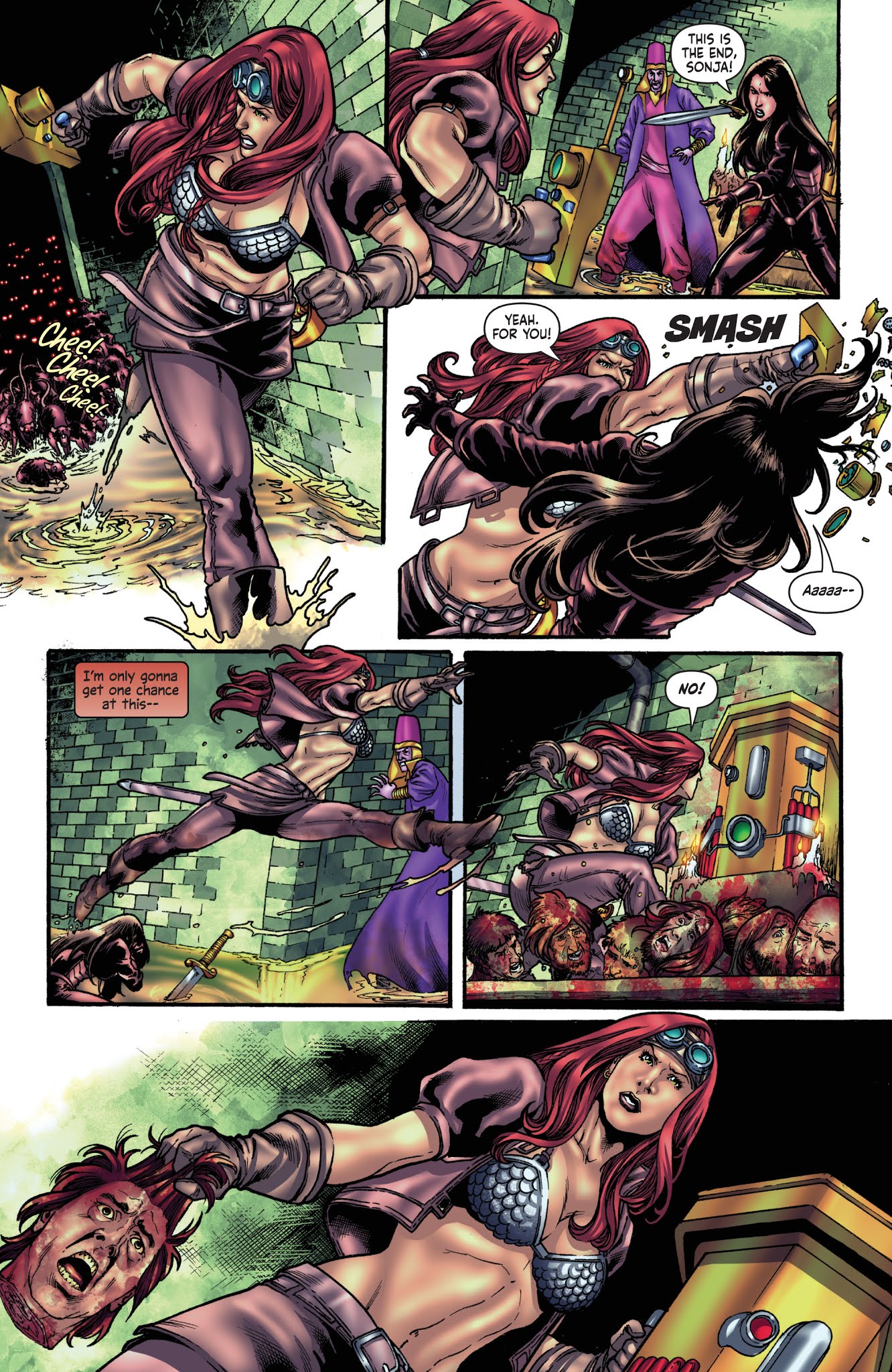 Read online Legenderry Red Sonja comic -  Issue #5 - 7