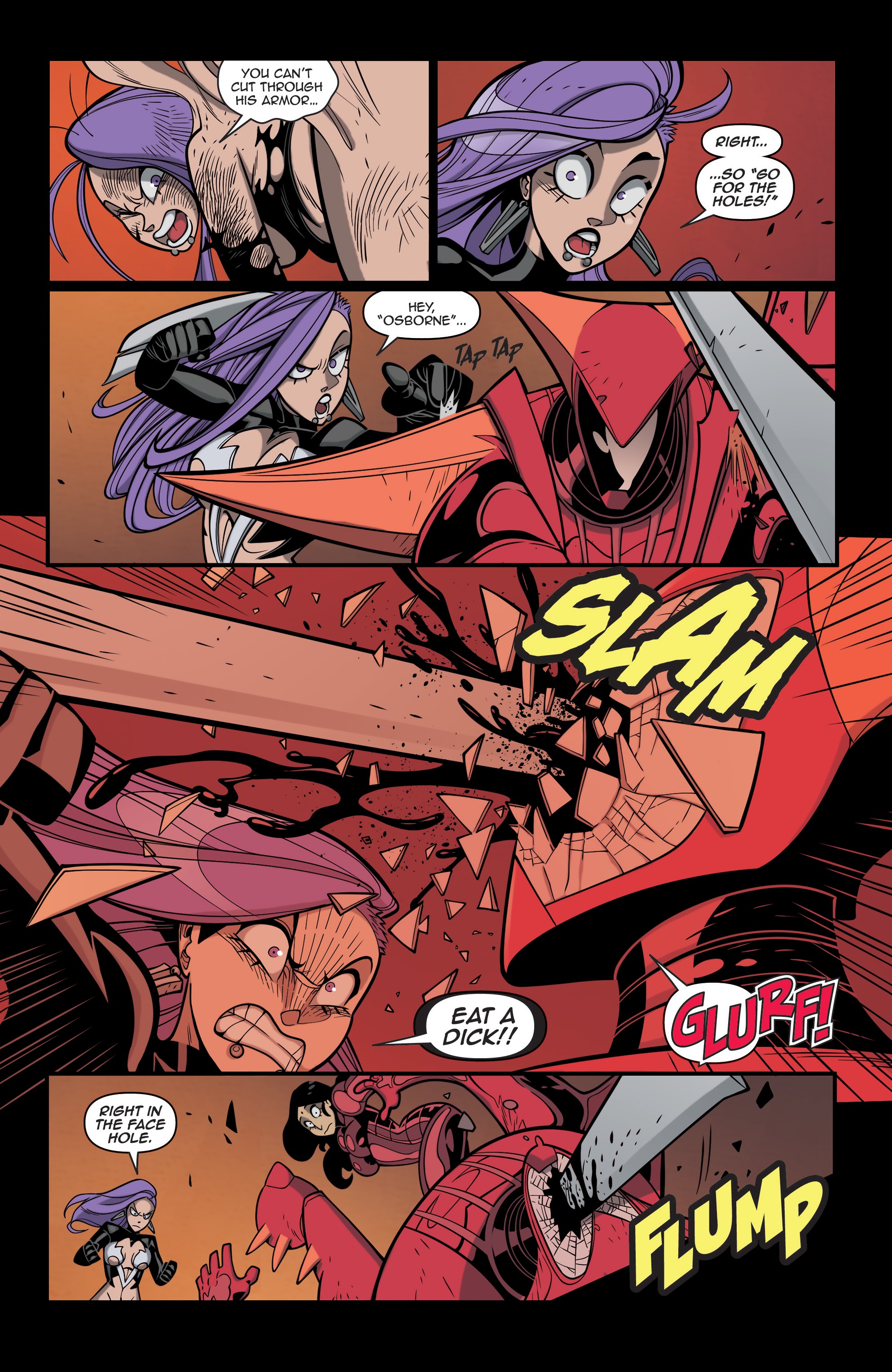 Read online Vampblade Season 3 comic -  Issue #12 - 22