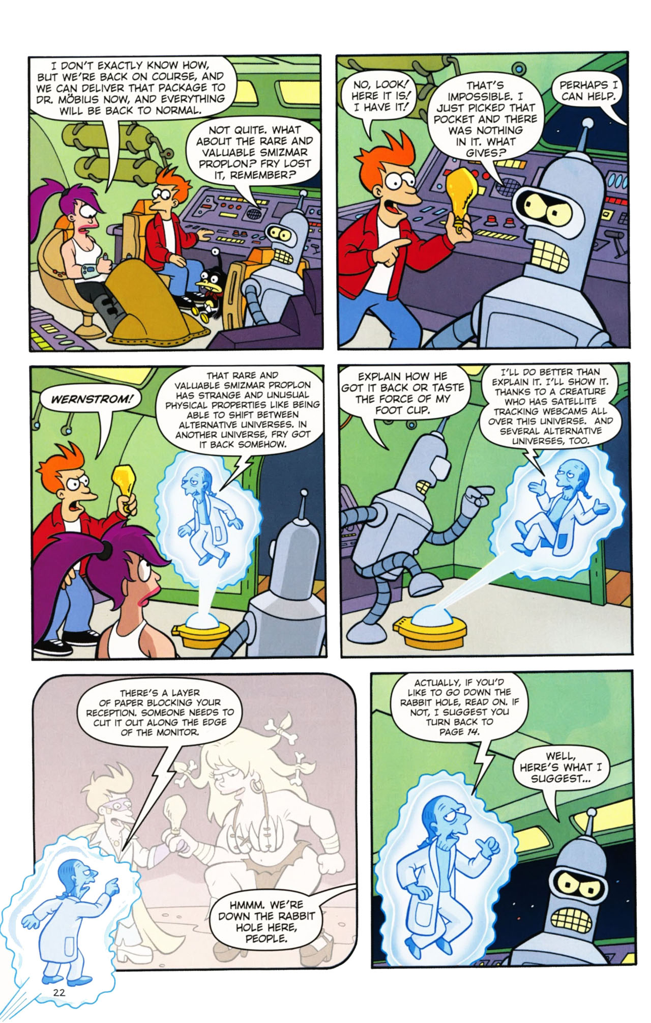 Read online Futurama Comics comic -  Issue #46 - 23
