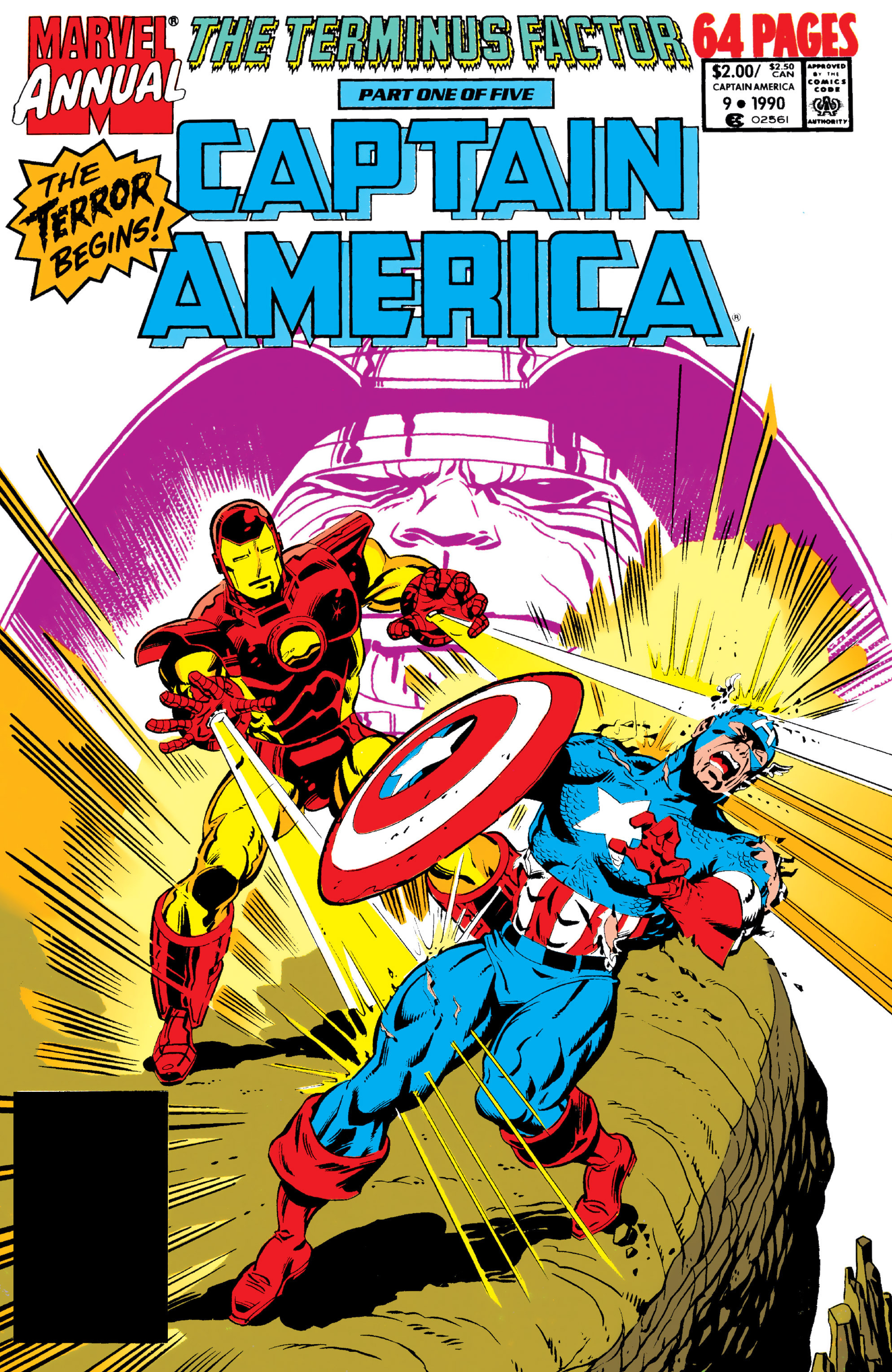 Read online Captain America (1968) comic -  Issue # _Annual 9 - 1