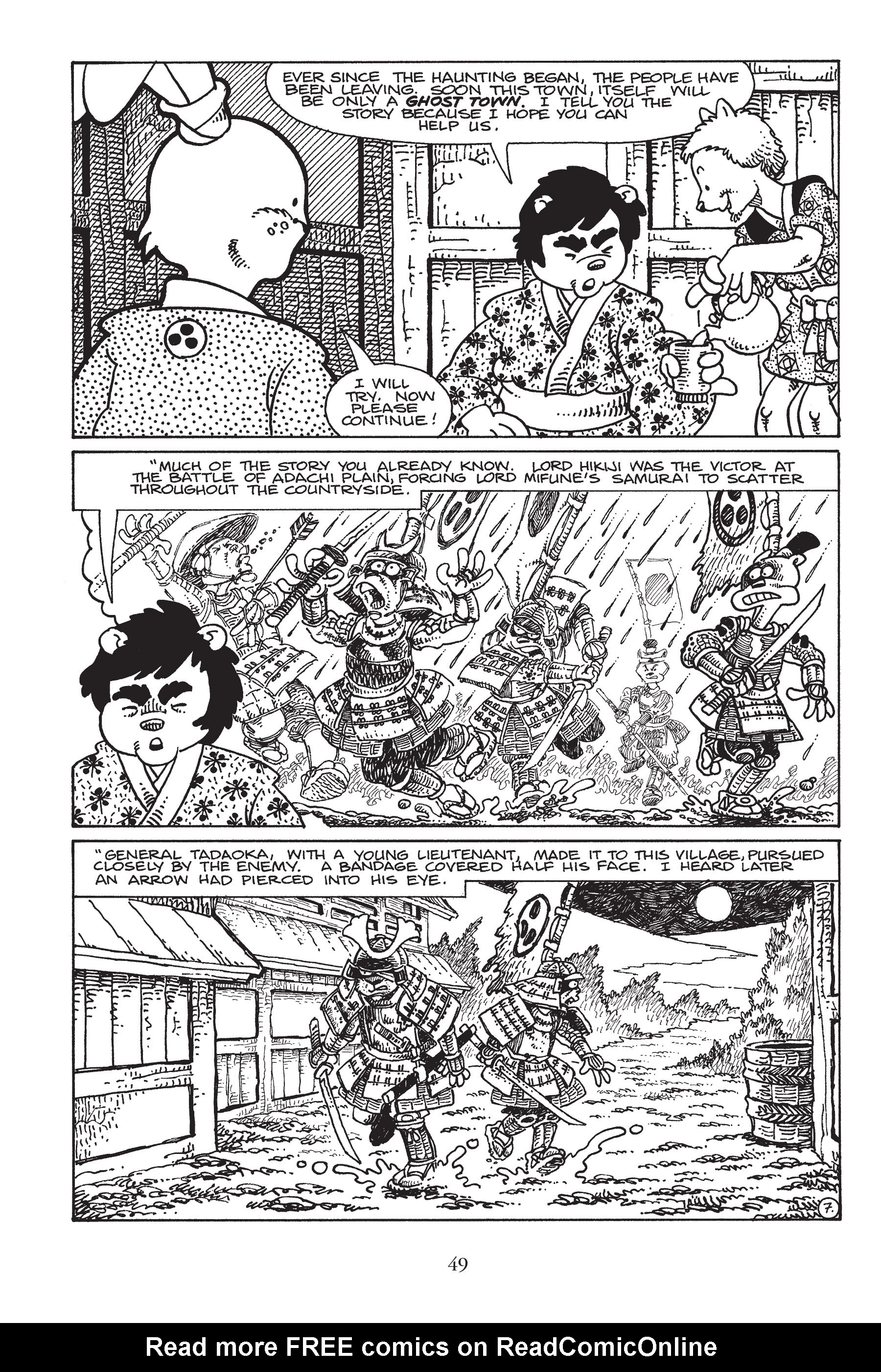 Read online Usagi Yojimbo (1987) comic -  Issue # _TPB 7 - 44