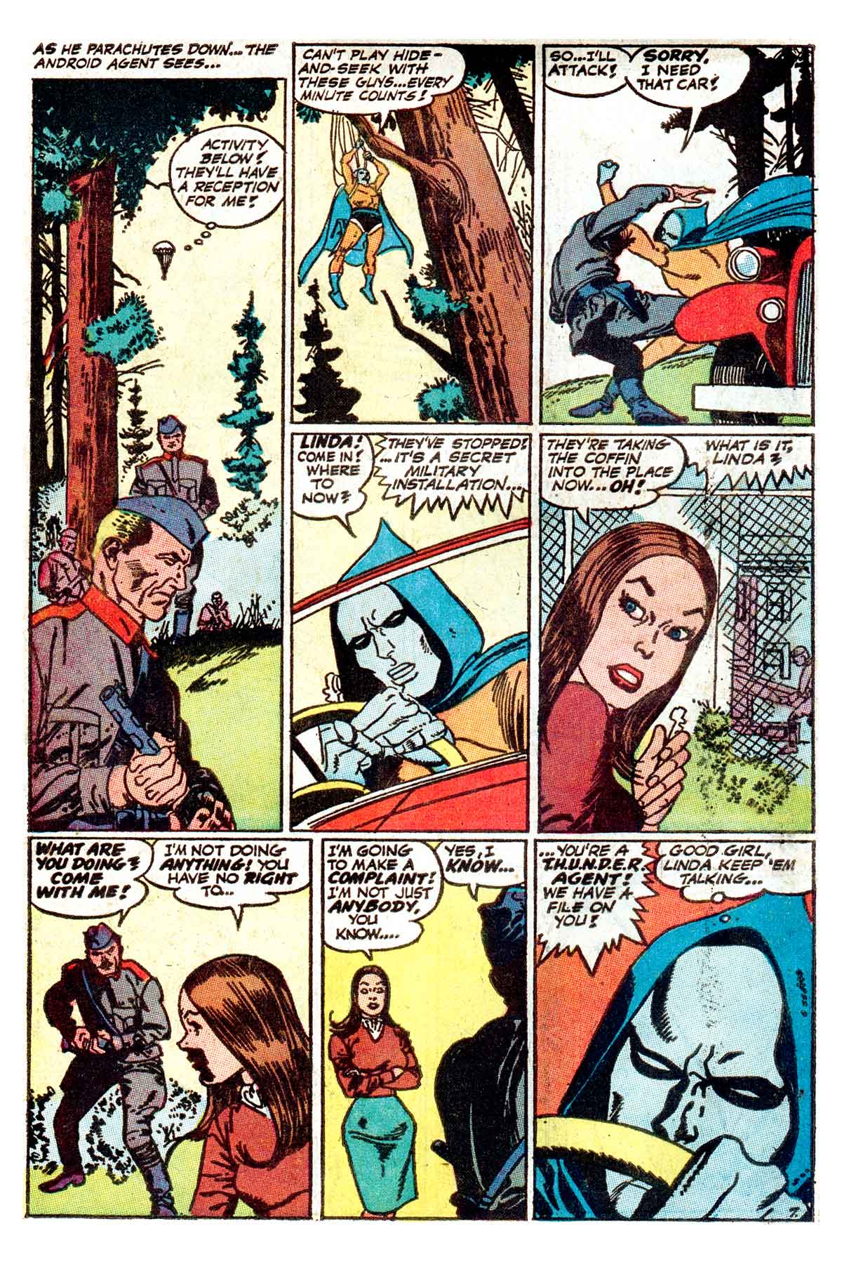 Read online T.H.U.N.D.E.R. Agents (1965) comic -  Issue #16 - 22