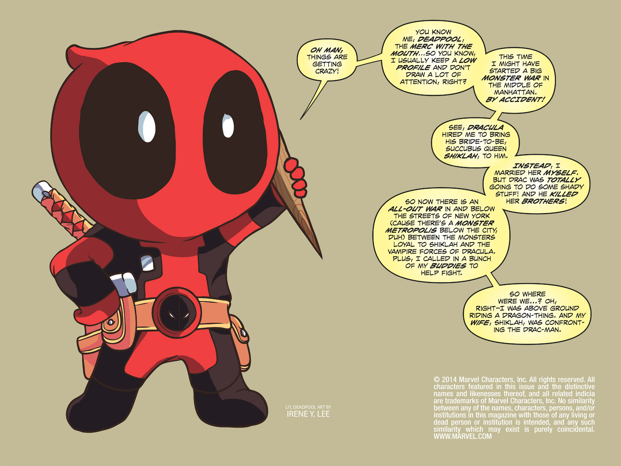 Read online Deadpool: The Gauntlet Infinite Comic comic -  Issue #12 - 2