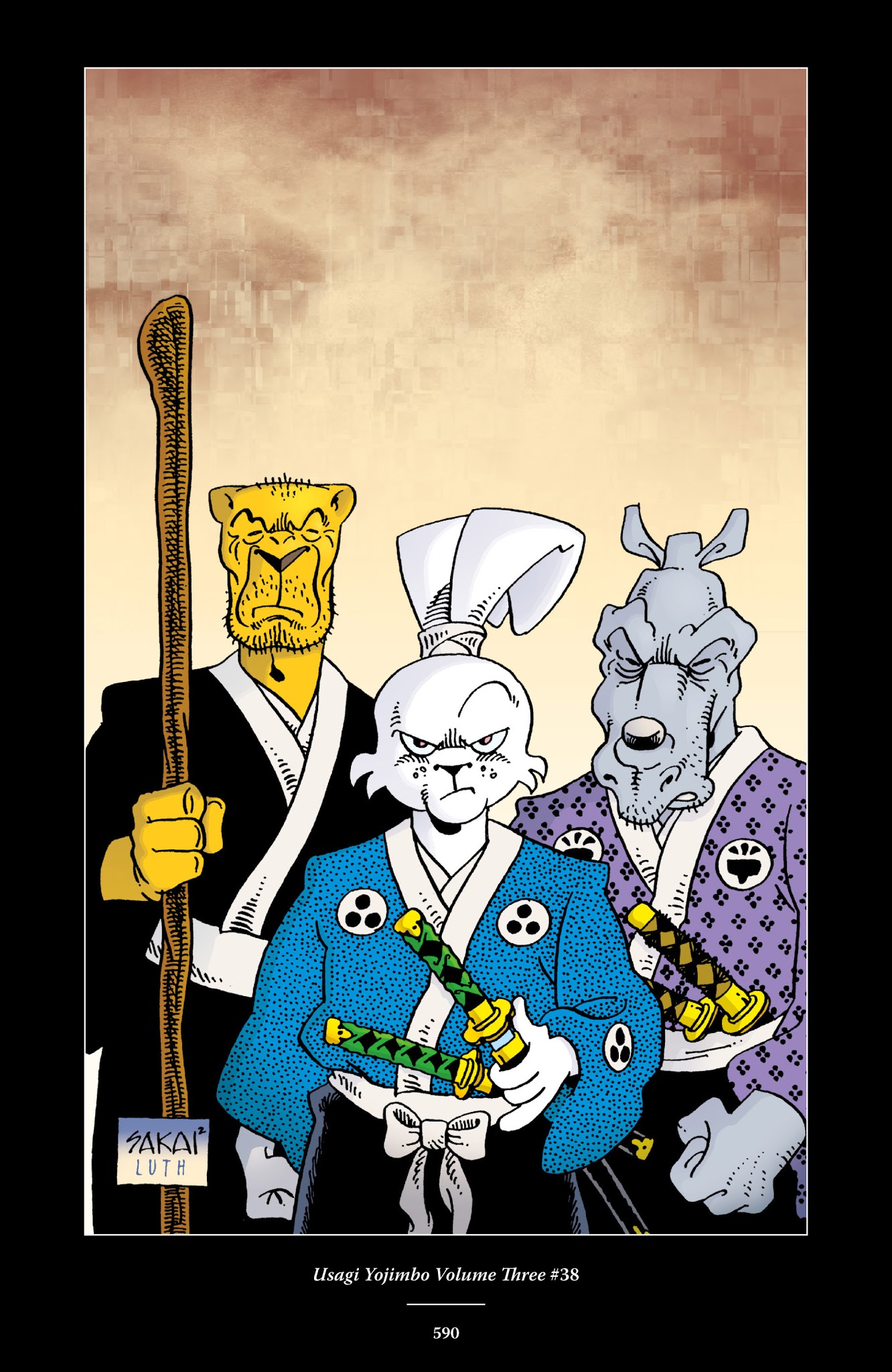 Read online The Usagi Yojimbo Saga comic -  Issue # TPB 3 - 583