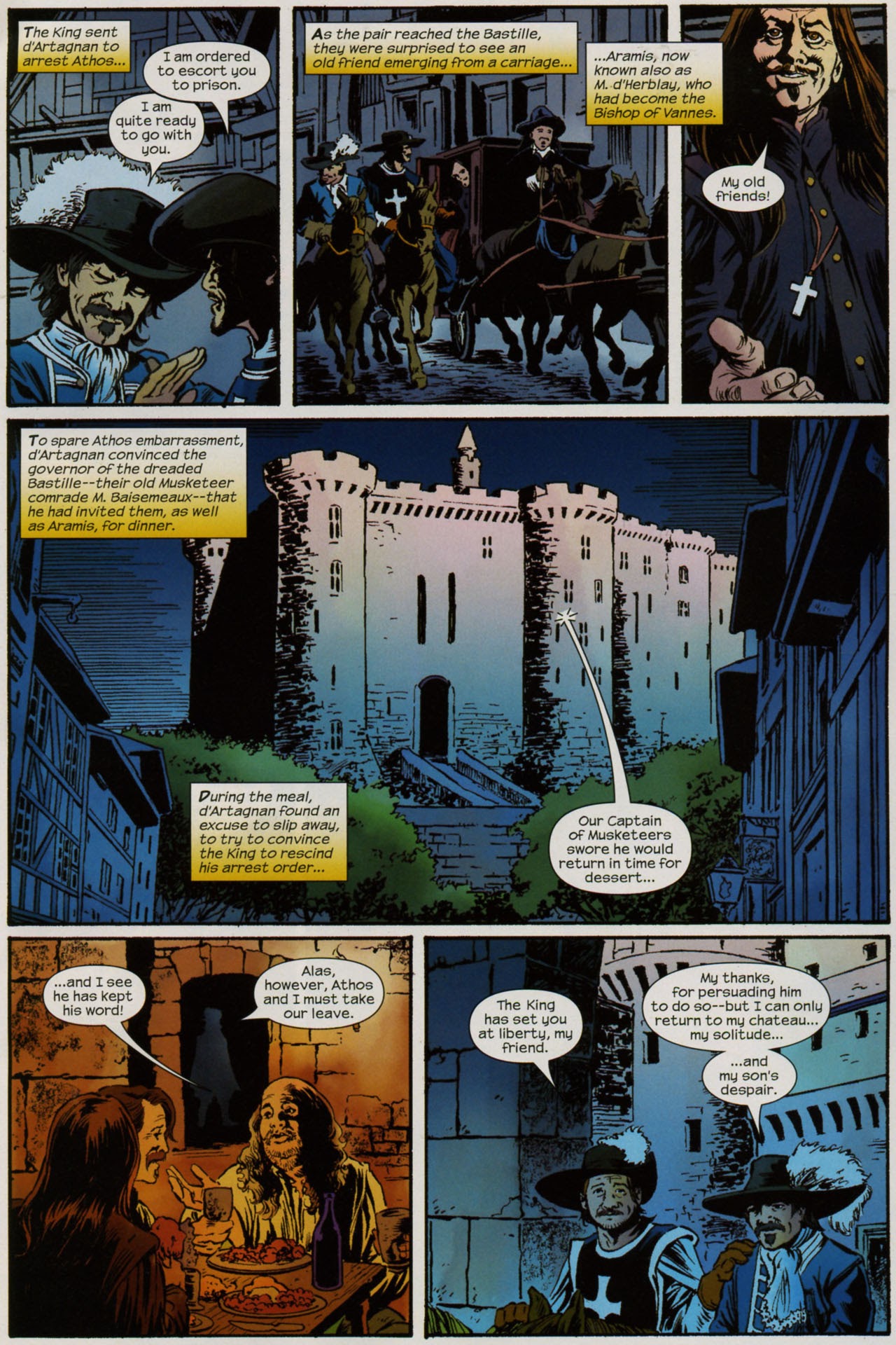 Read online The Man in the Iron Mask comic -  Issue #1 - 9