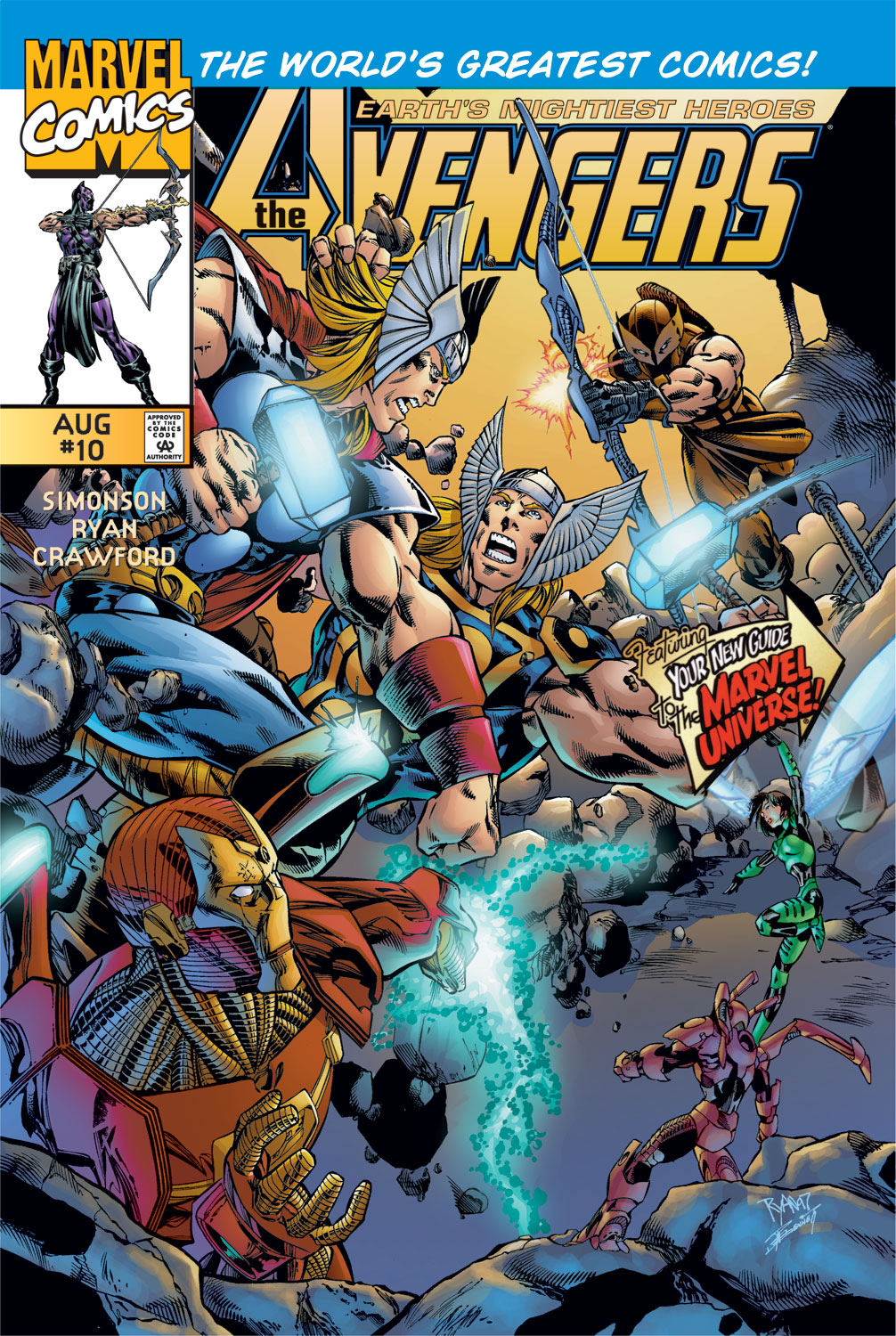 Read online Avengers (1996) comic -  Issue #10 - 1