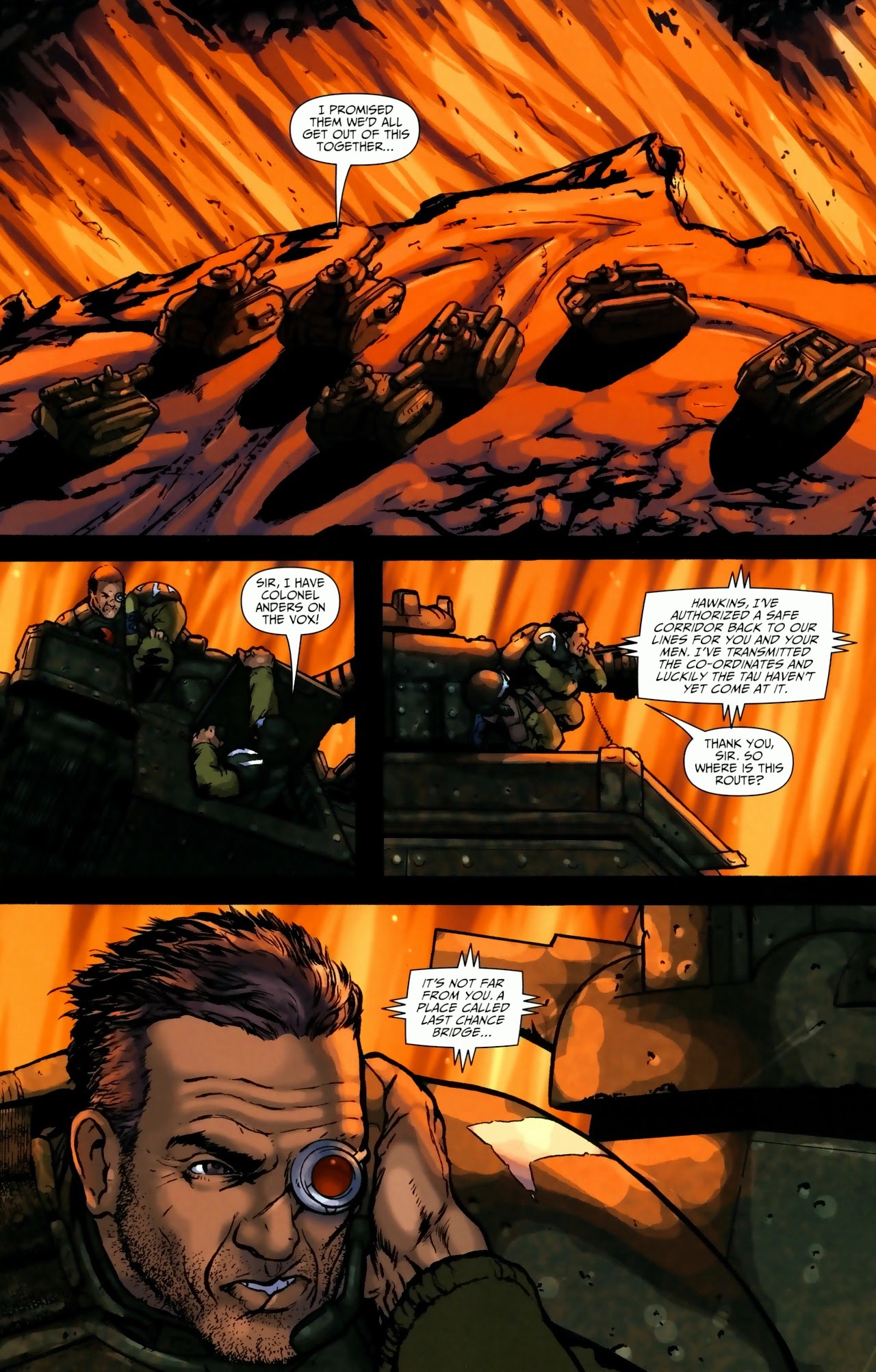 Read online Warhammer 40,000: Fire & Honour comic -  Issue #4 - 10