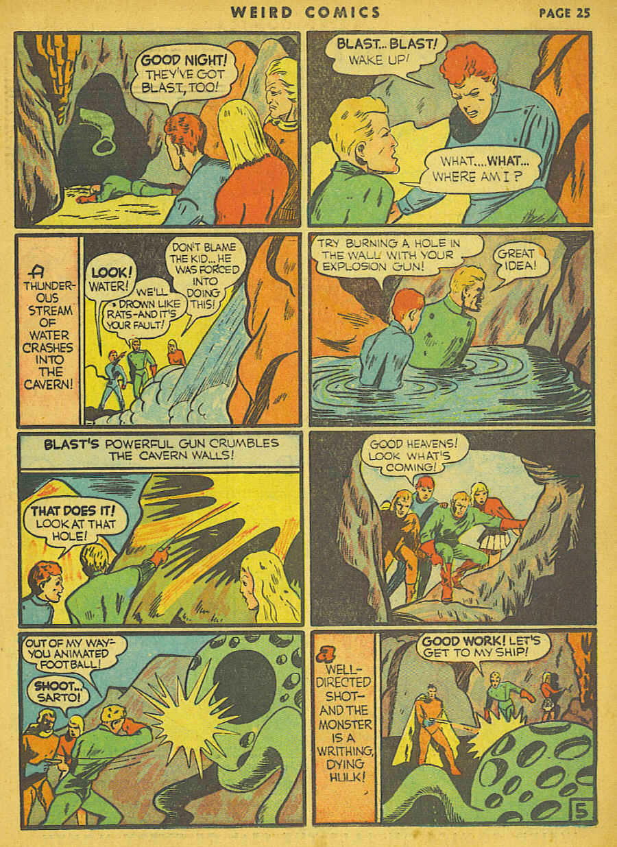 Read online Weird Comics comic -  Issue #9 - 26
