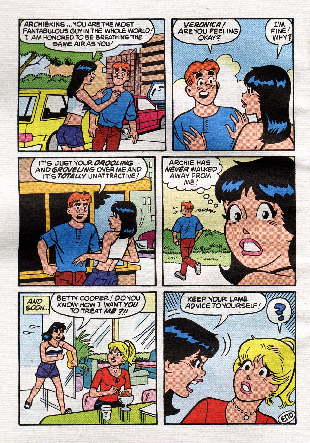 Read online Betty and Veronica Digest Magazine comic -  Issue #150 - 16