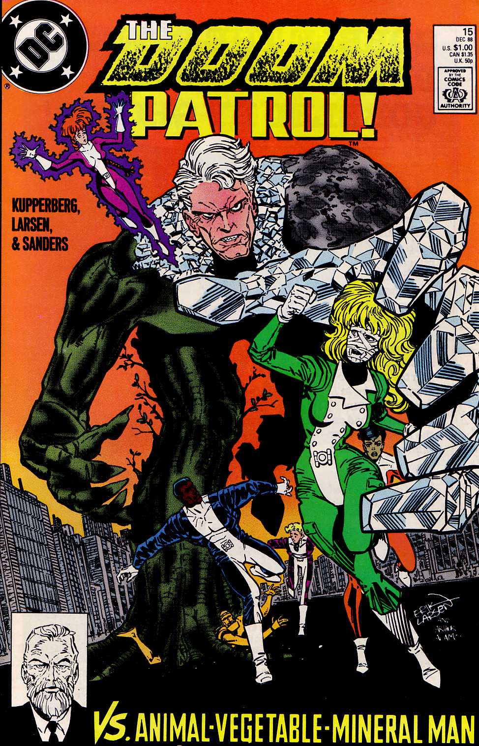 Read online Doom Patrol (1987) comic -  Issue #15 - 1